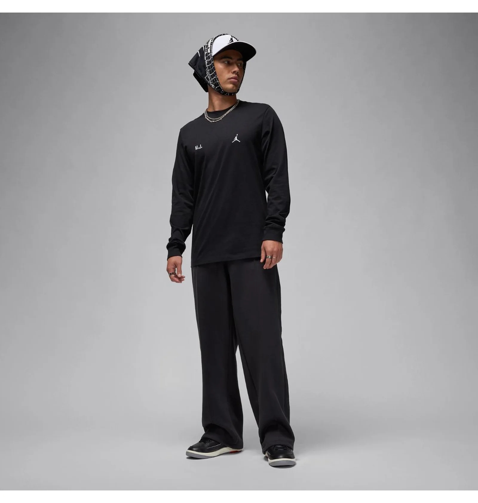 Кофта чоловіча Jordan M J Brand Never Ls Crew (FZ1934-010) — фото 11