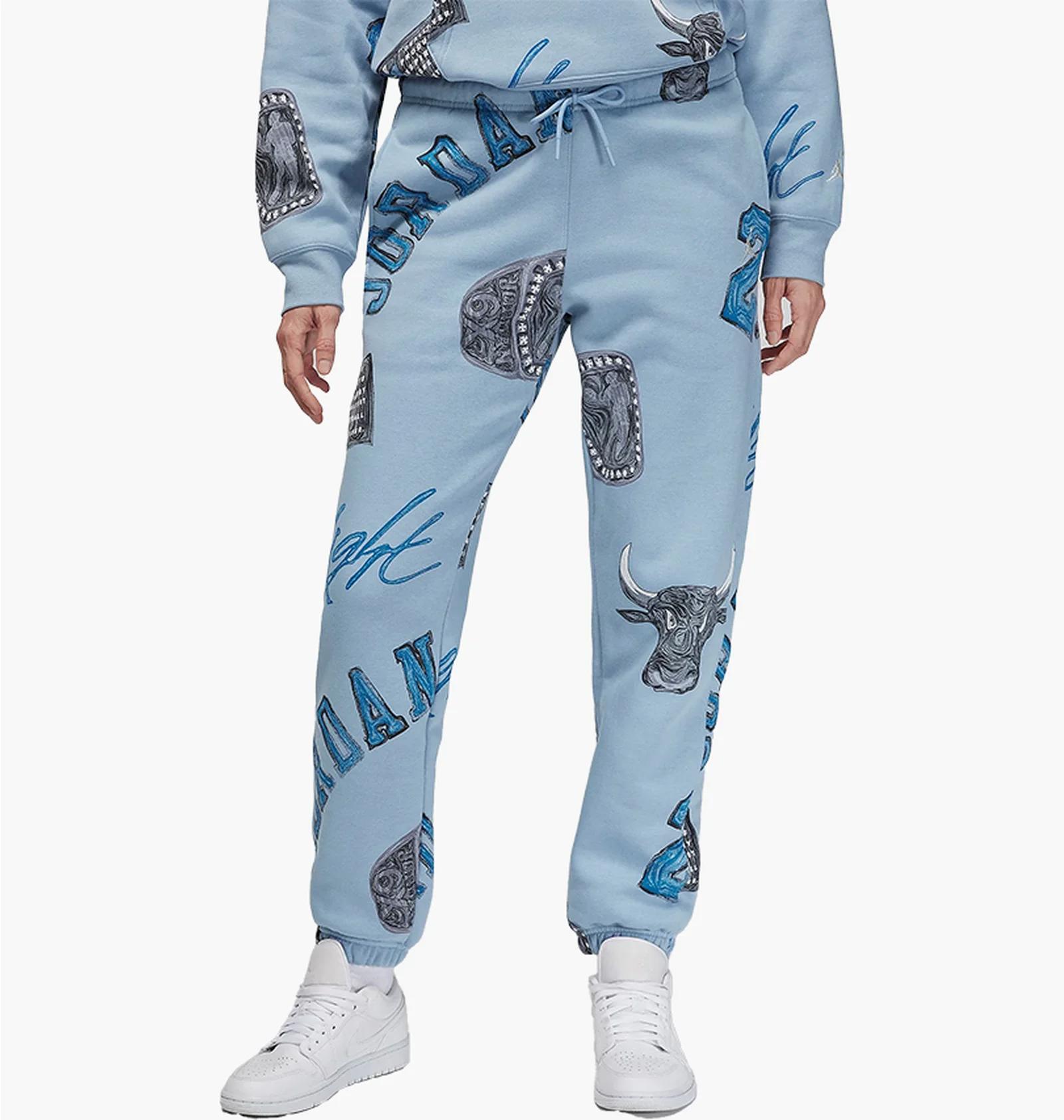 Брюки жіночі Jordan Brooklyn Fleece Light Blue (FZ9981-436) — фото 1