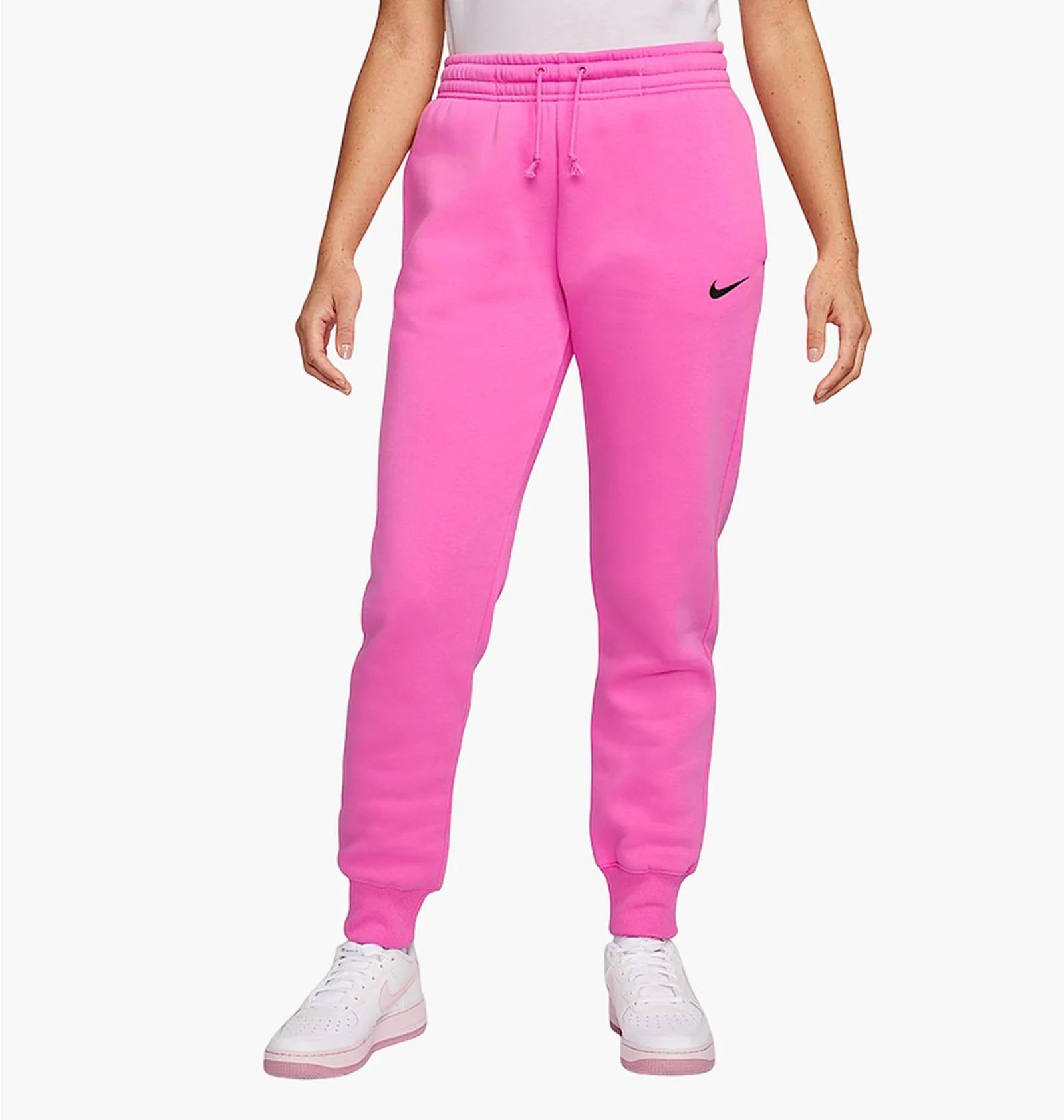 Брюки жіночі Nike Sportswear Phoenix Fleece Pink (FZ7626-675) — фото 1