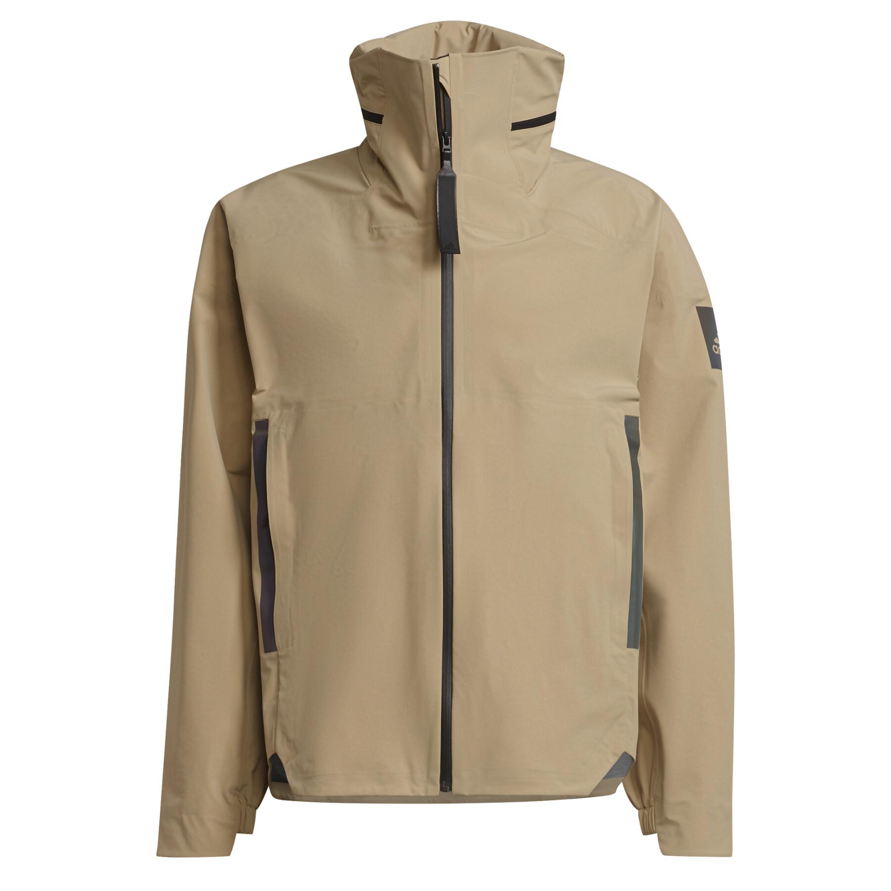 Куртка чоловіча Adidas Myshelter Rain (Бежева) (GT6574) — фото 1