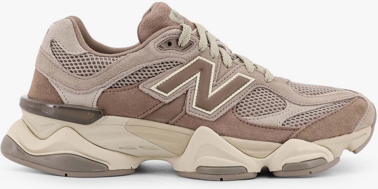 New Balance 9060 GS Brown Beige Mushroom — фото 4