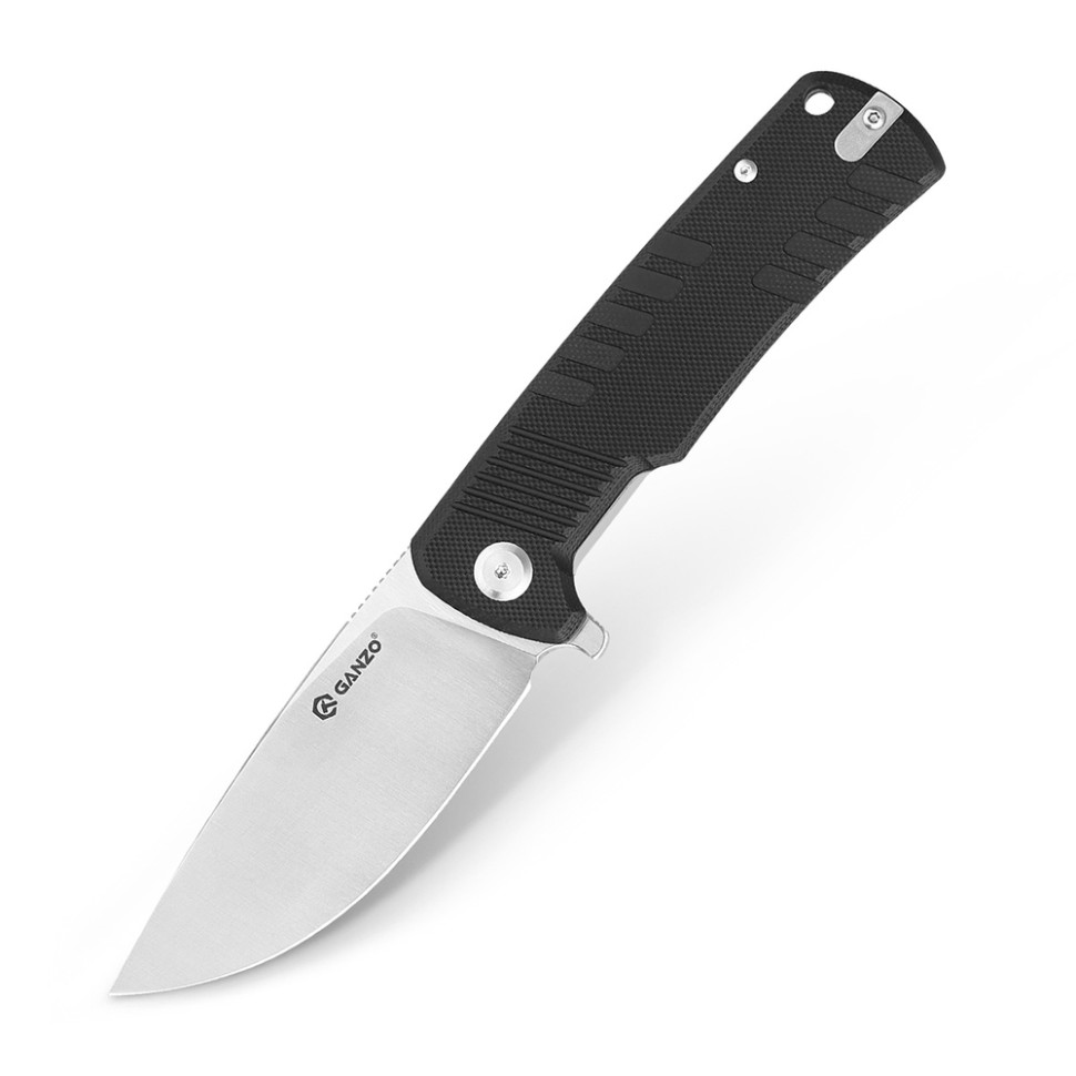 Ніж складаний туристичний Ganzo G769 (9 см) D2 / G10 чорний — фото 2