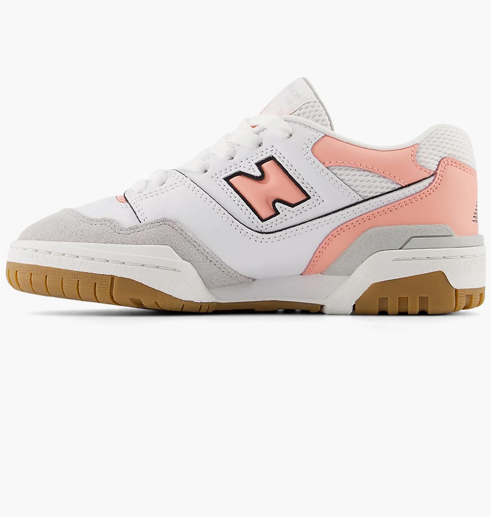 Кросівки жіночі New Balance 550 Big Kid White/Peach (GSB550SK) — фото 1