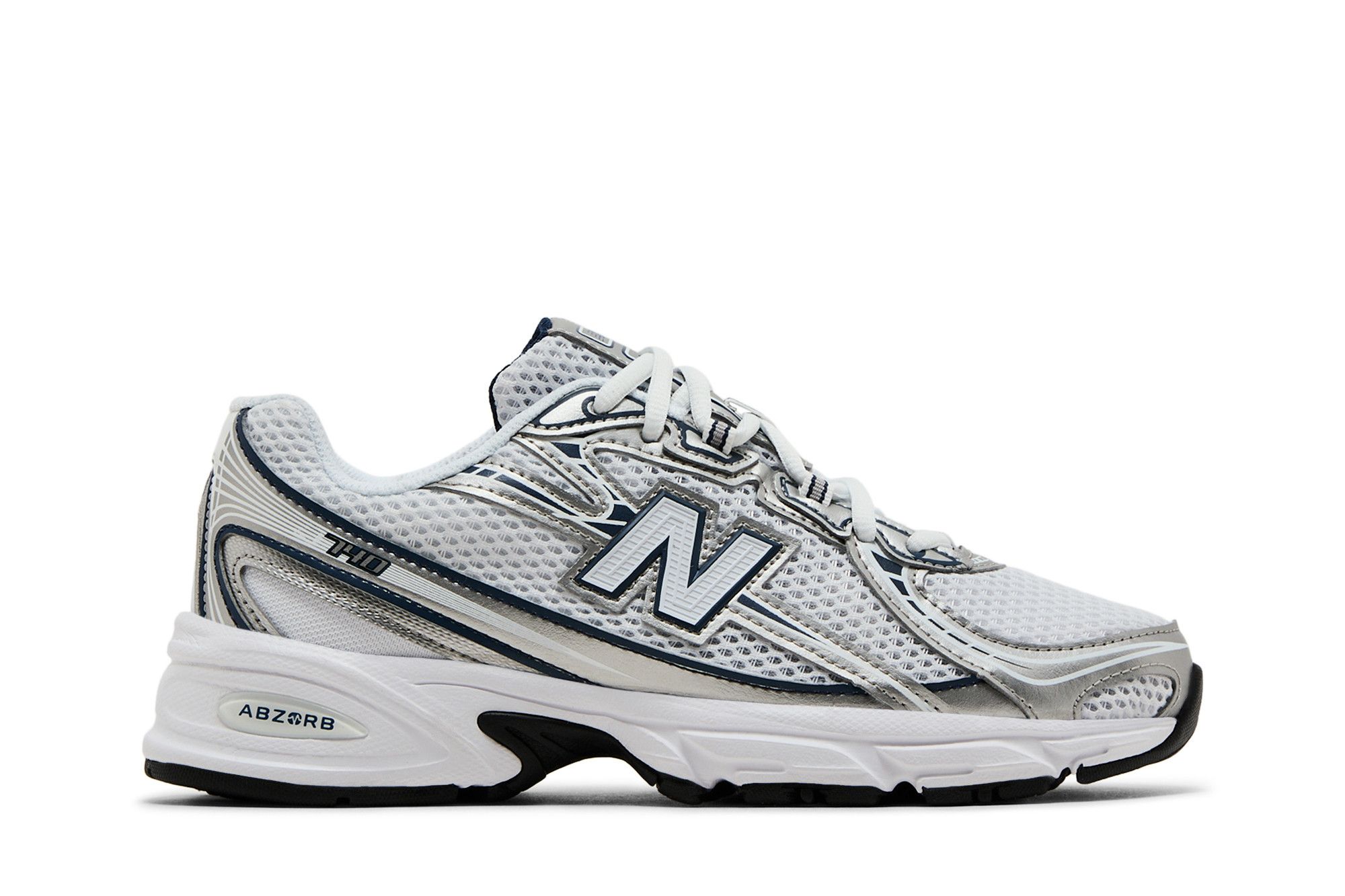 Кросівки дитячі New Balance 740 Big Kid 'Navy White' — фото 1