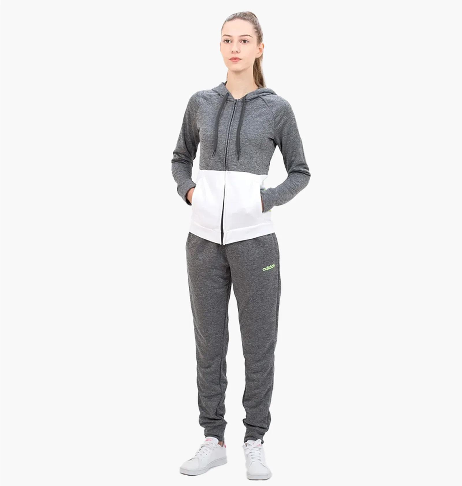Спортивний костюм жіночий Adidas Wts Lin Ft Hood W (GD4415) — фото 1