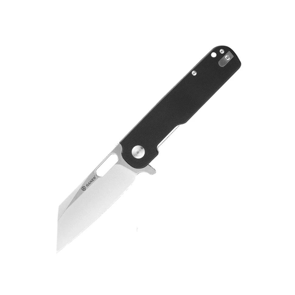 Ніж складаний туристичний Ganzo G770 (8.8 см) D2 / G10 чорний — фото 1