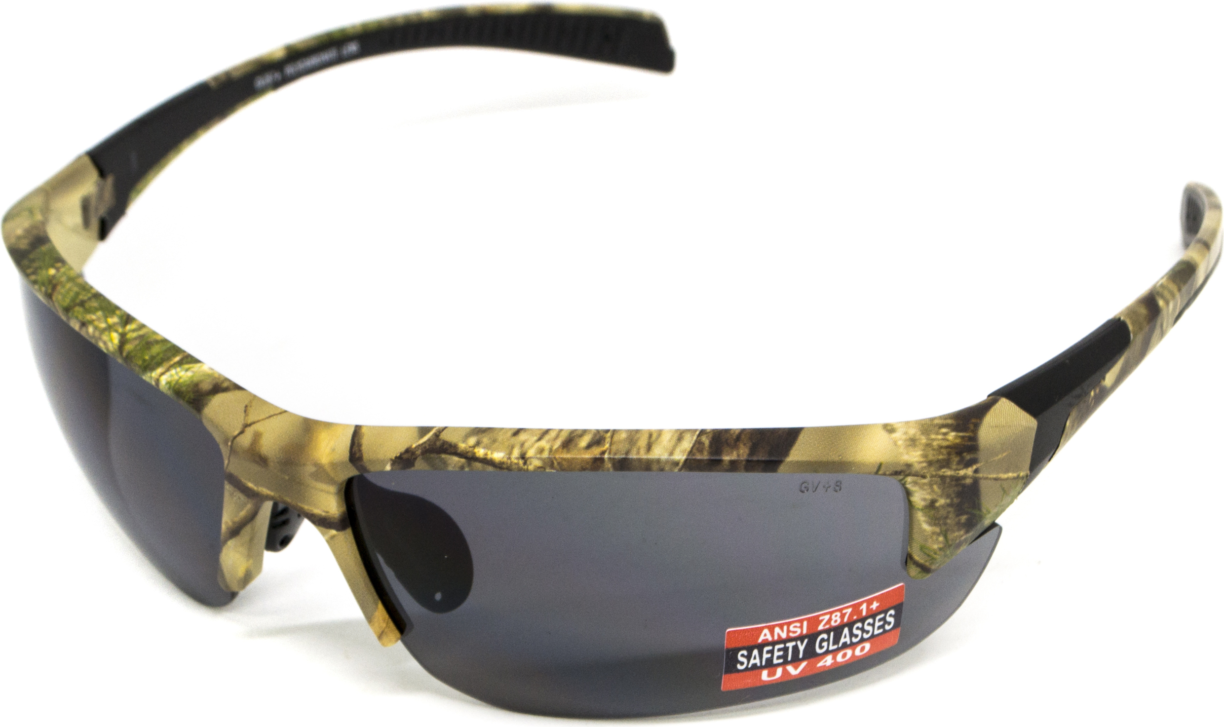 Очки защитные Global Vision Hercules-7 Forest Camo (gray), серые в камуфлированной оправе — фото 13