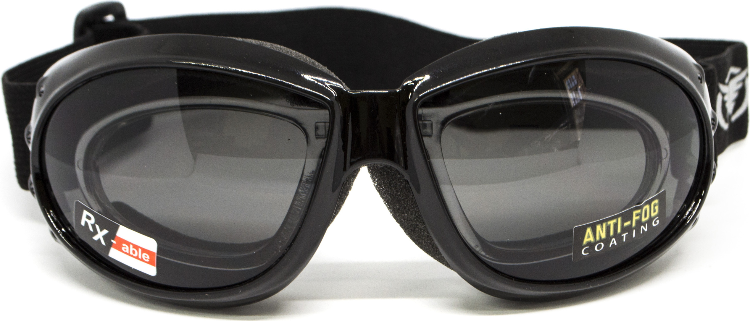 Очки защитные с уплотнителем Global Vision Eliminator RX (gray) Anti-Fog, серые с диоптрической вставкой — фото 7