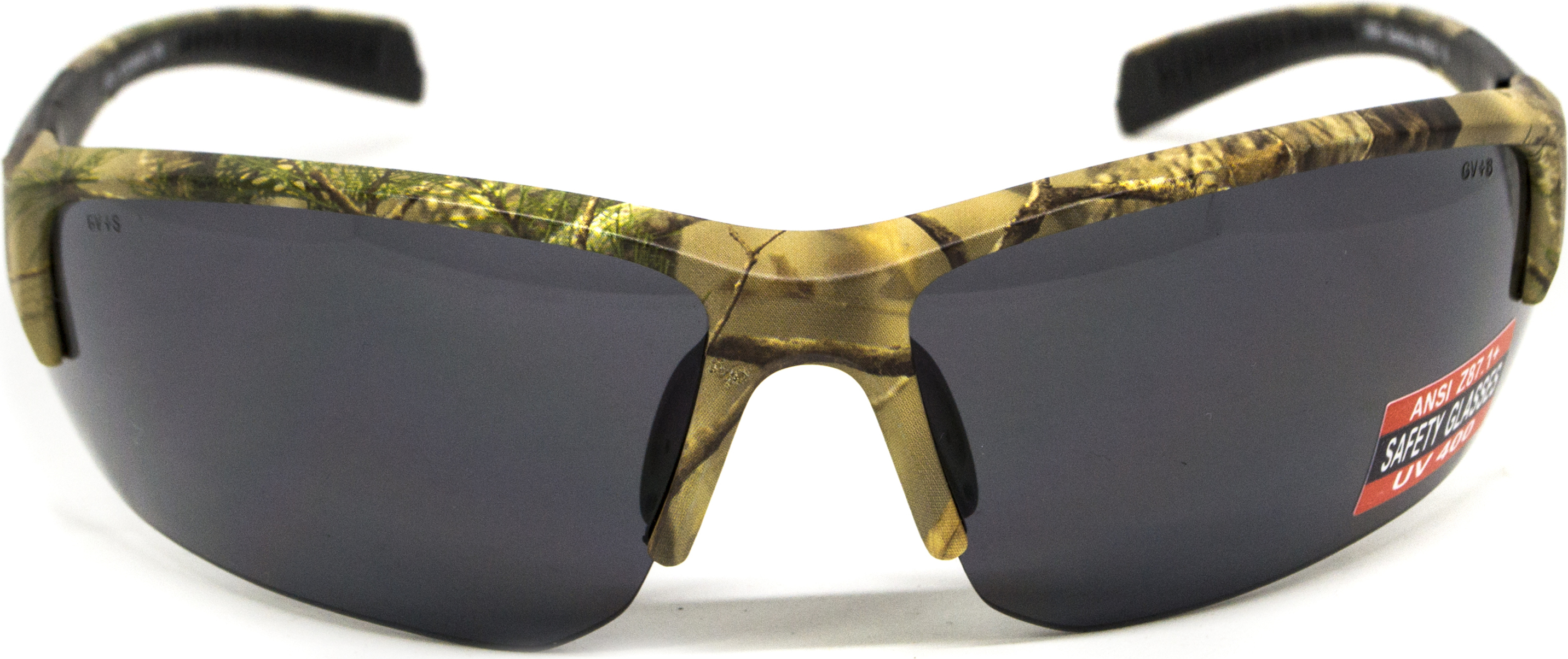 Очки защитные Global Vision Hercules-7 Forest Camo (gray), серые в камуфлированной оправе — фото 12