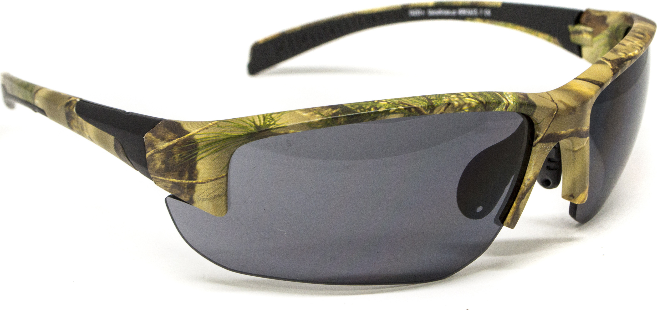 Очки защитные Global Vision Hercules-7 Forest Camo (gray), серые в камуфлированной оправе — фото 9