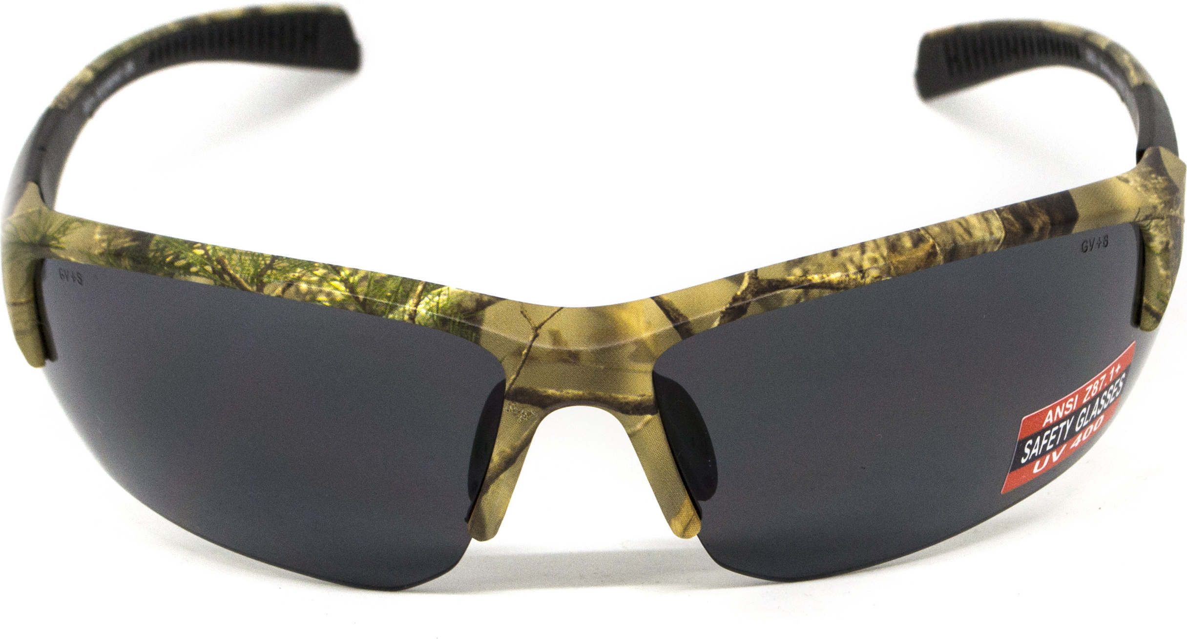 Очки защитные Global Vision Hercules-7 Forest Camo (gray), серые в камуфлированной оправе — фото 6