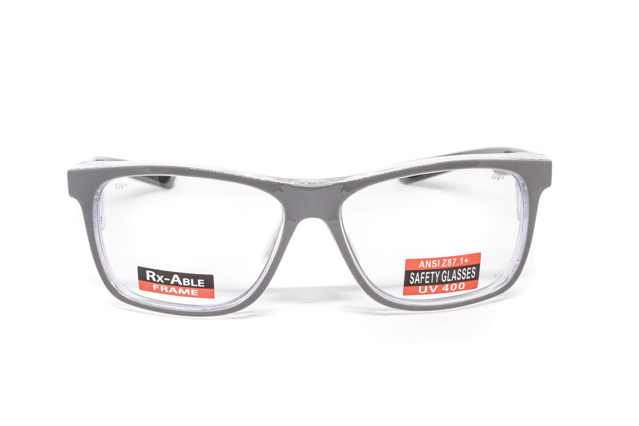 Спортивная оправа под диоптрии Global Vision RX-T Сrystal Gray (rx-able) (clear) прозрачные — фото 1