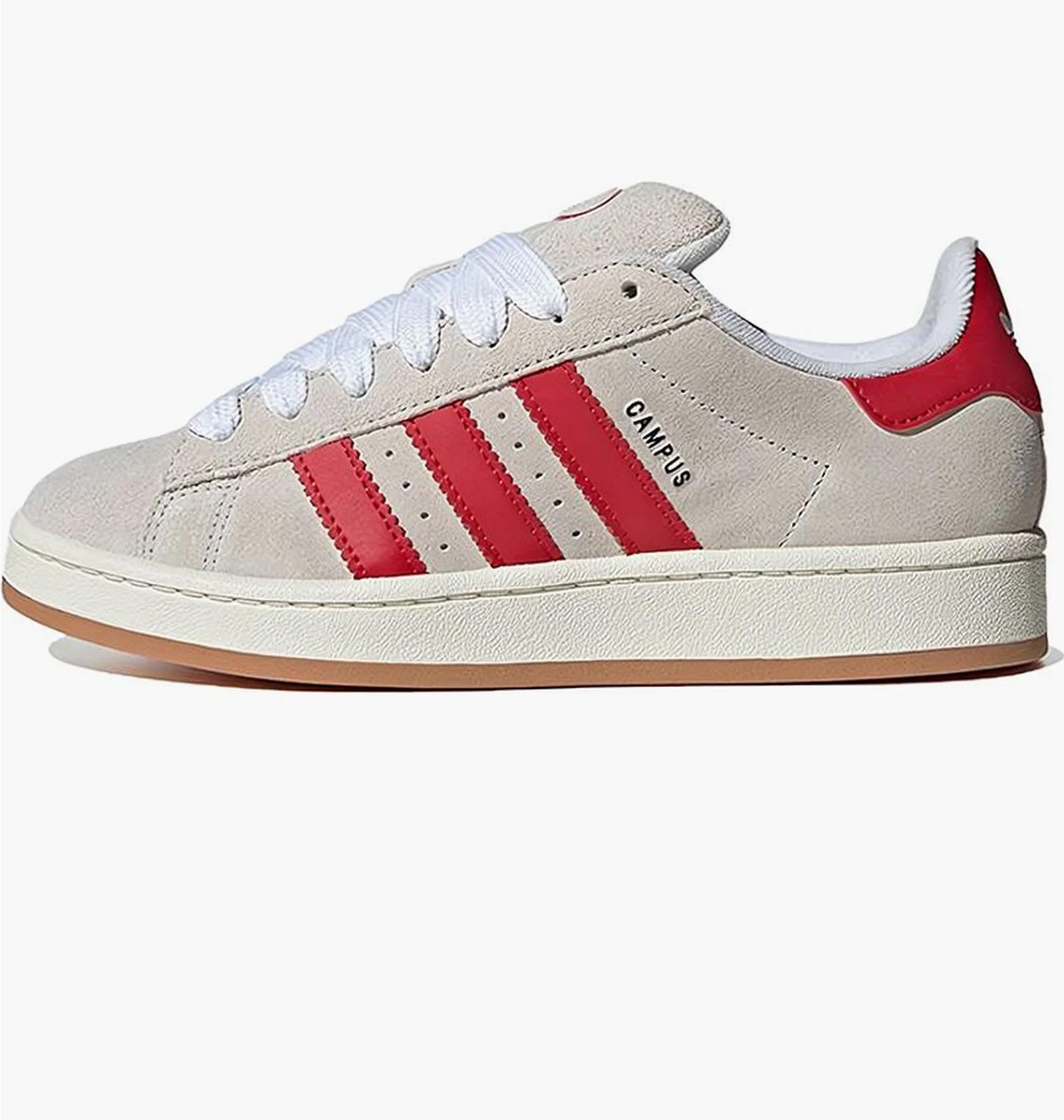 Кросівки жіночі Adidas Campus 00S Crystal White Better Scarlet (GY0037) — фото 1