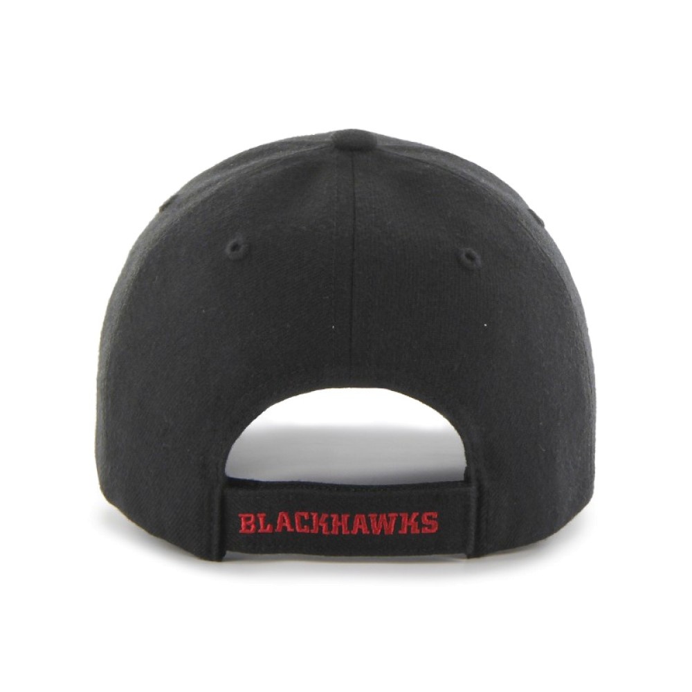 Кепка (MVP) NHL CHICAGO BLACKHAWKS H-MVP04WBV-BKA 47 Brand Чорний — фото 3