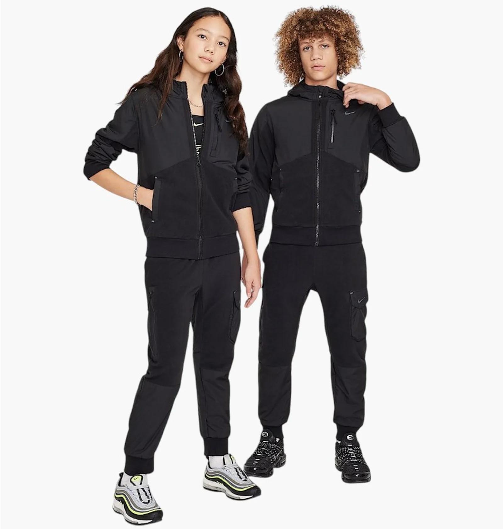 Спортивний костюм дитячий Nike Nsw City Utility Black (HF4208-010__HF4211-010) — фото 1