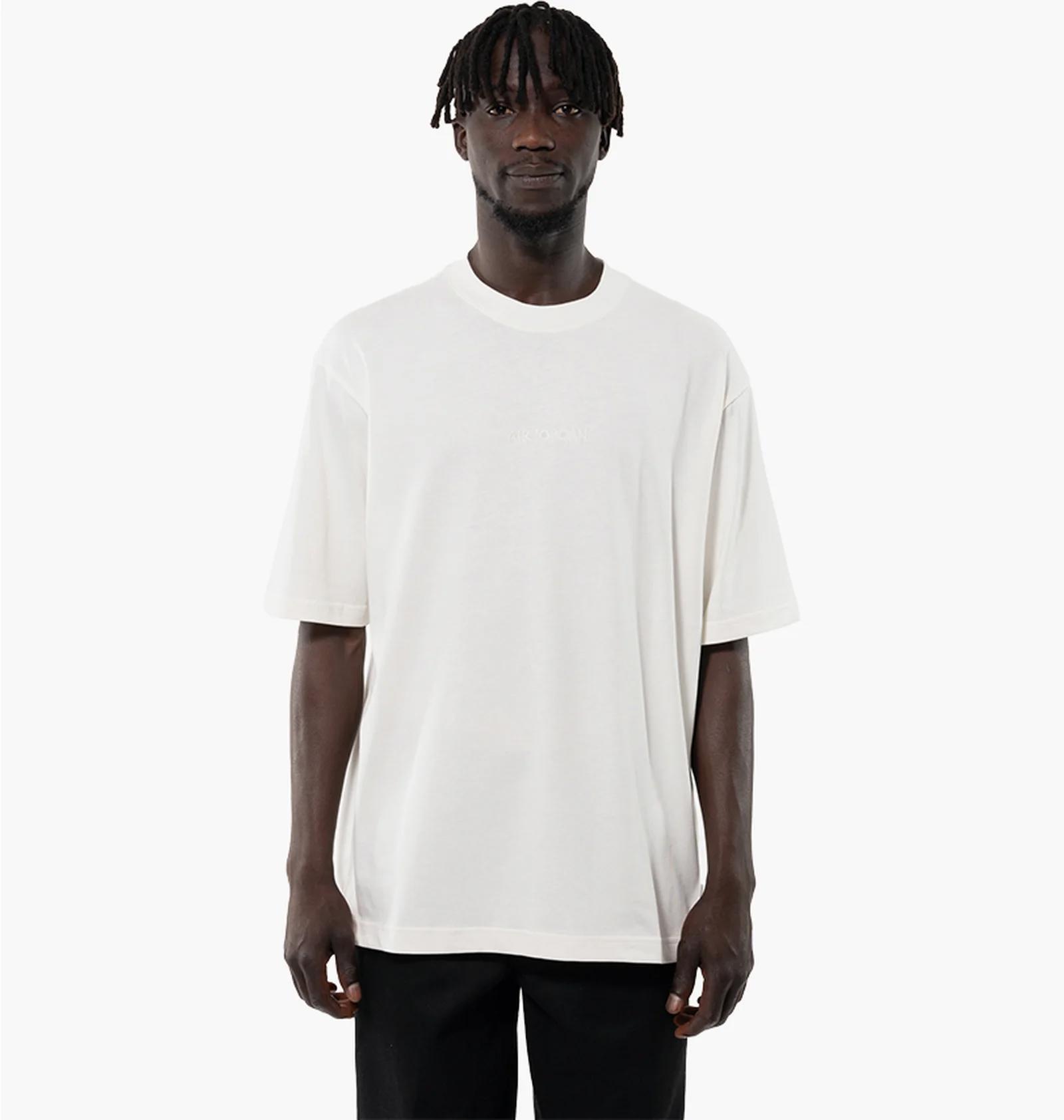 Футболка чоловіча Jordan Wordmark 85 Ss Tee Lt Orewood White (HF3447-133) — фото 1