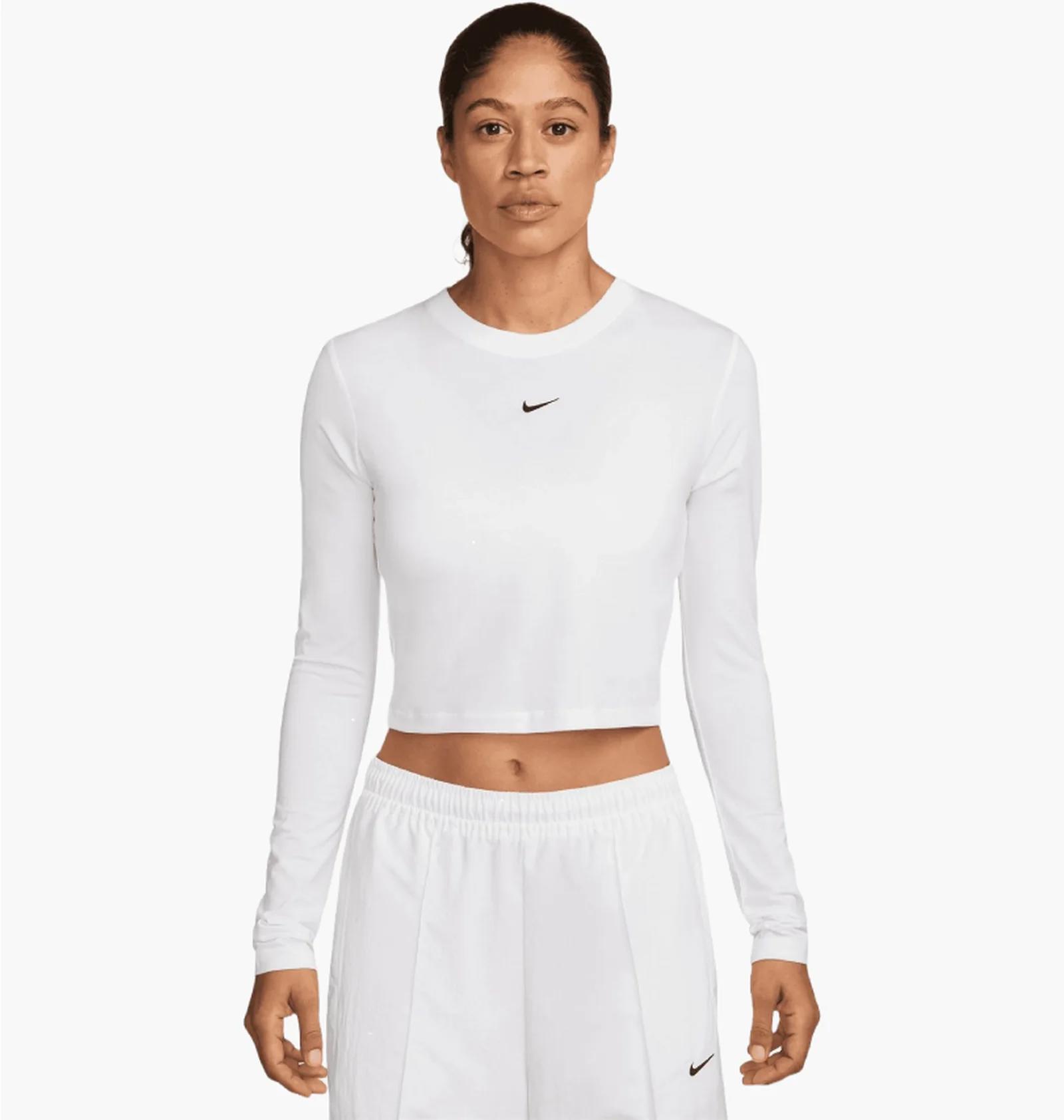 Лосіни жіночі Nike Nsw Nk Chll Knt Ls Crp White (HF5322-102) — фото 1