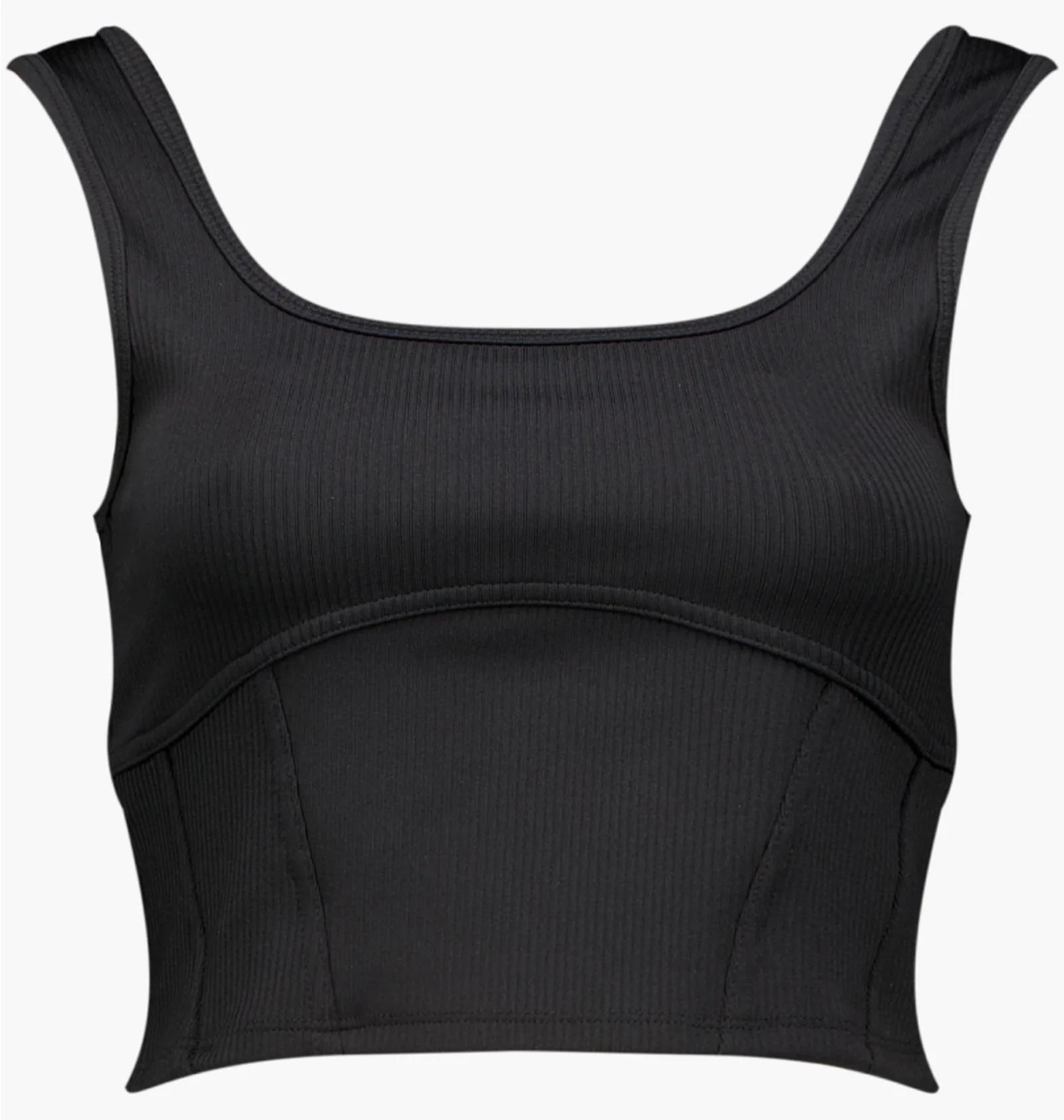 Спортивний топ жіночий Jordan Cropped Tank Top Black (HJ0025-010) — фото 1