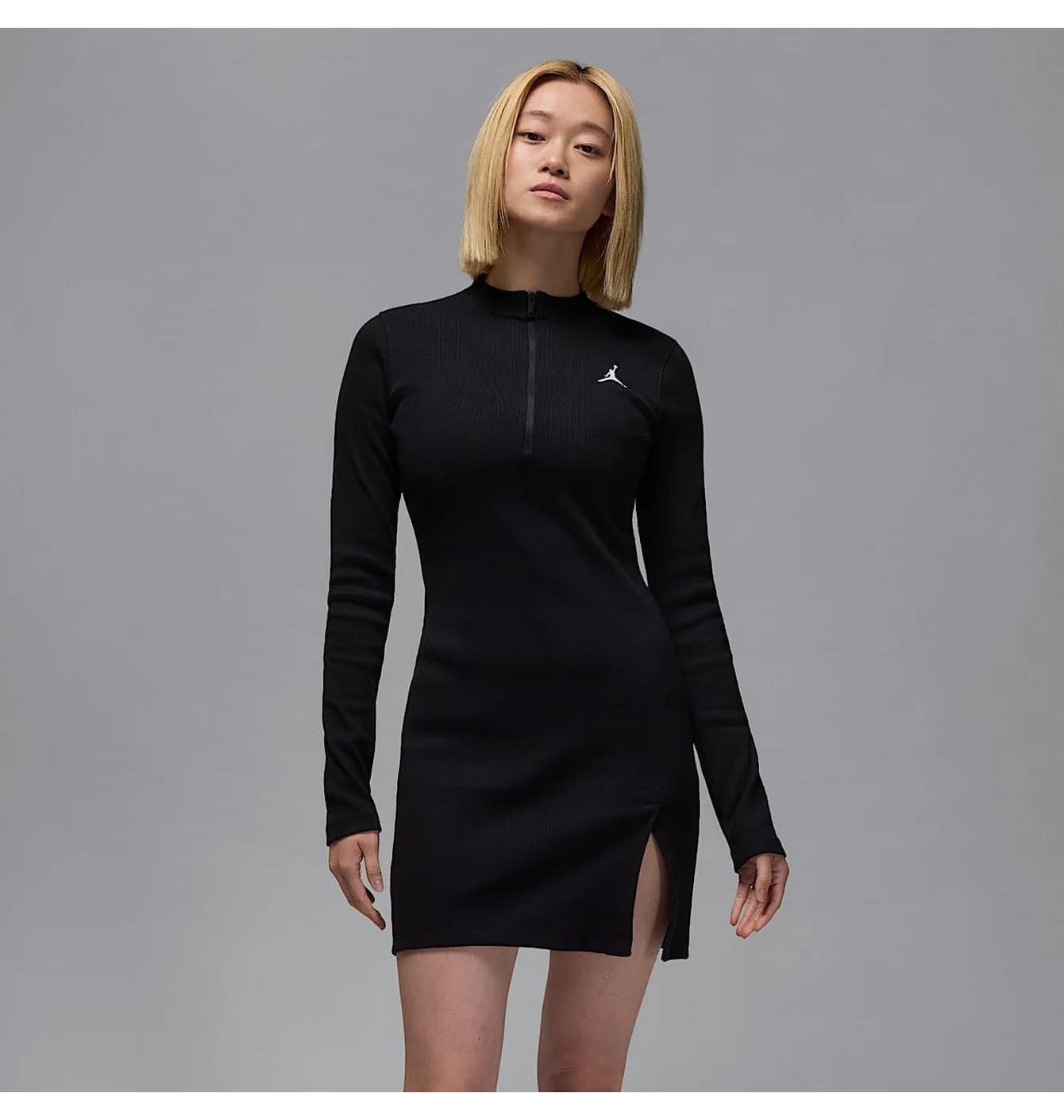 Плаття жіноче Nike 1/2-Zip Long-Sleeve Knit (HF9477-010) — фото 1