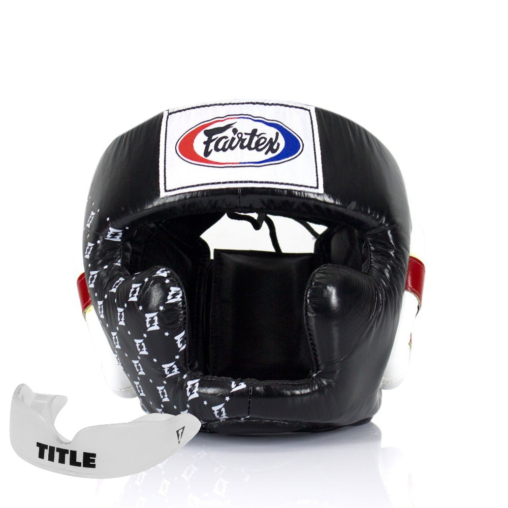 Боксерський шолом Fairtex HG10 Black M — фото 1