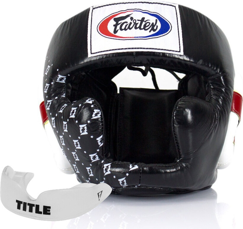 Боксерський шолом Fairtex HG10 Black M — фото 3