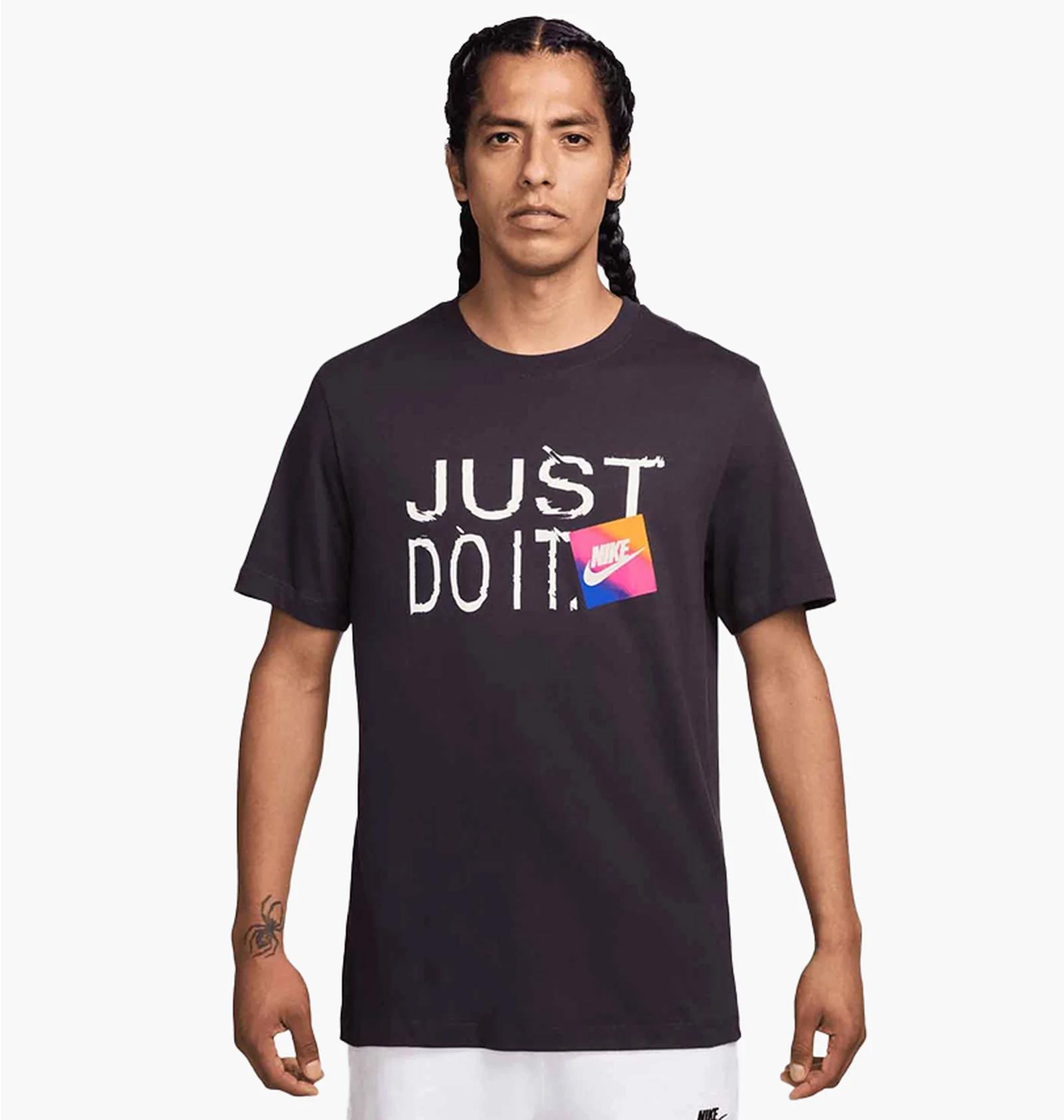 Футболка чоловіча Nike Nsw Tee 6Mo Jdi Sp25 Black (HJ0563-045) — фото 1