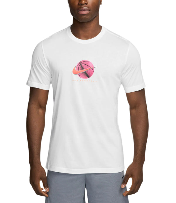 Футболка чоловіча Nike Dri-Fit Basketball Short Sleeve (HJ3464-100) — фото 1