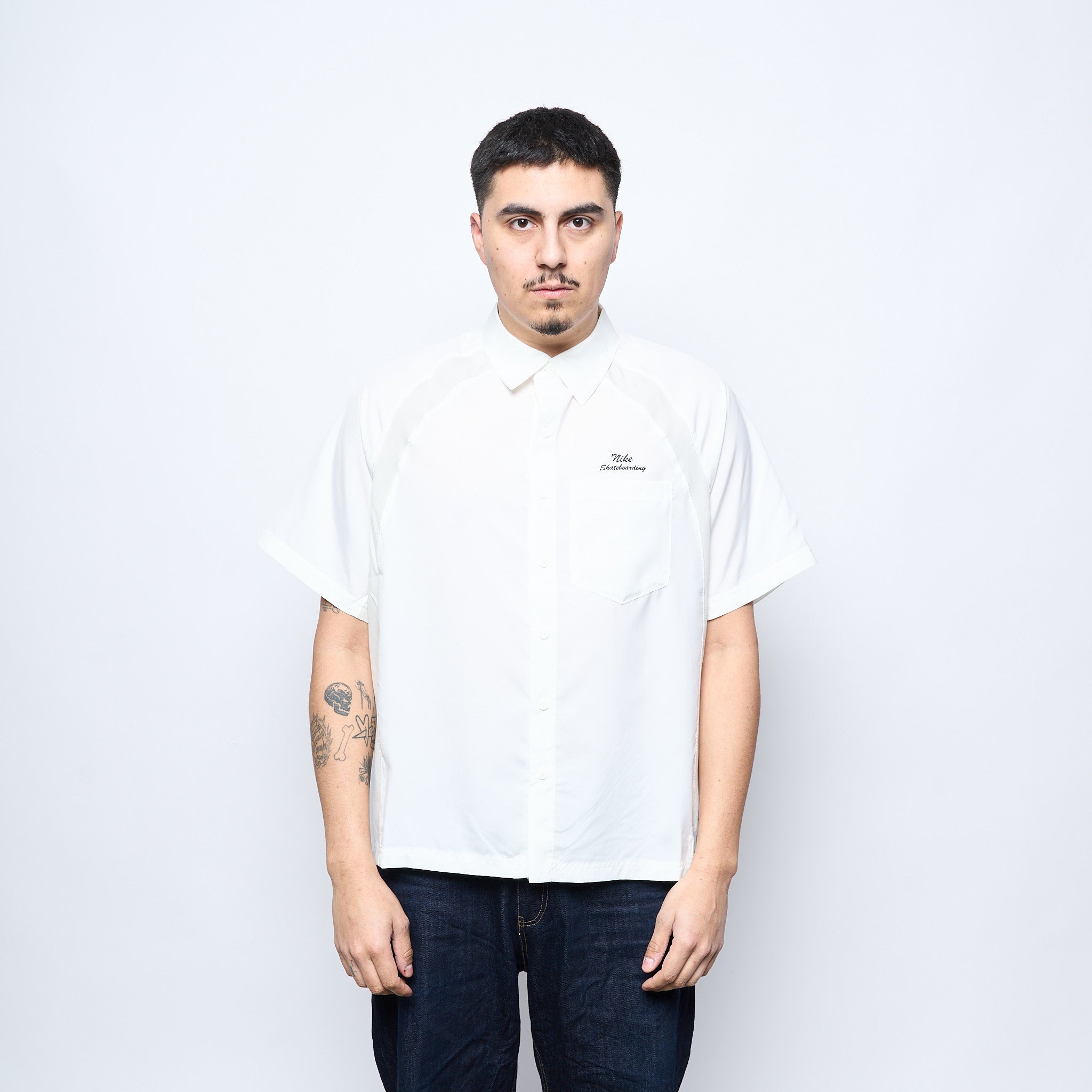 Кофта чоловіча Nike Sb-Dri-Fit Woven Short-Sleeve (HJ2958-133) — фото 1