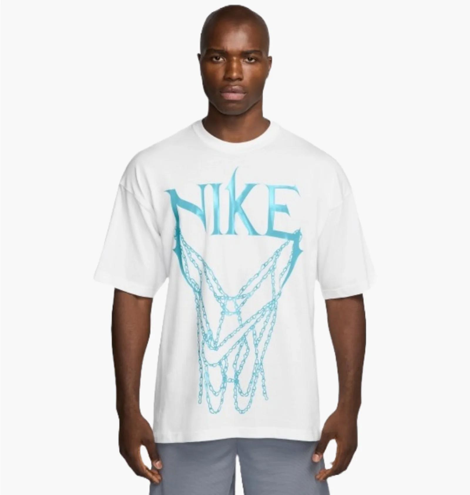 Футболка чоловіча Nike Basketball T-Shirt White (HJ3462-100) — фото 1