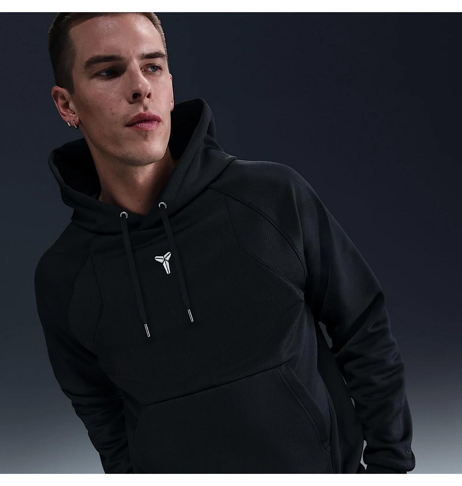 Кофта чоловіча Nike Kobe Therma-Fit Pullover Hoodie Black (HJ8109-010) — фото 3