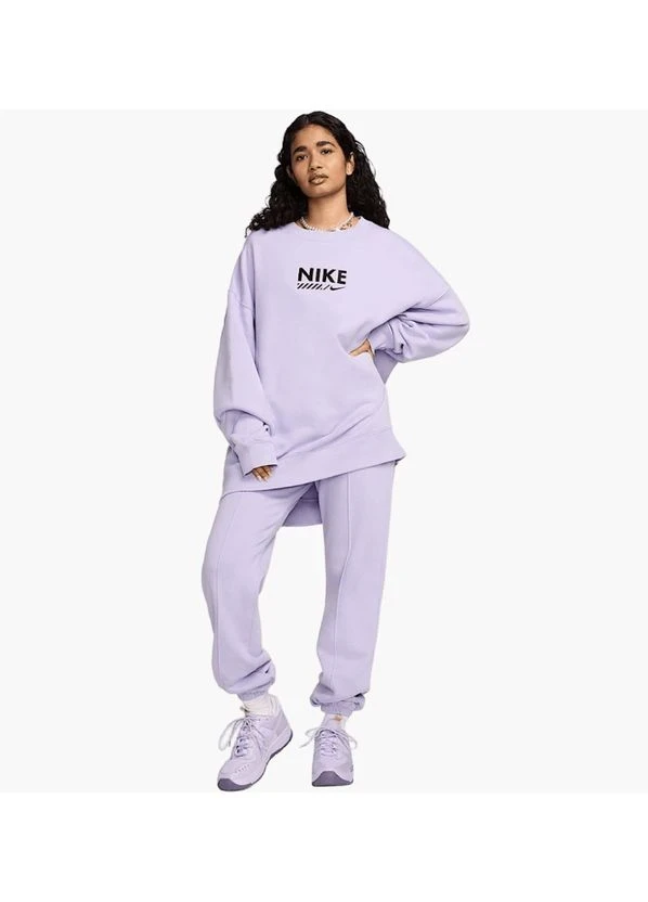 Спортивний костюм жіночий Nike Nsw Flc Os Crew Violet (HM4318-515__HM4319-515) — фото 1