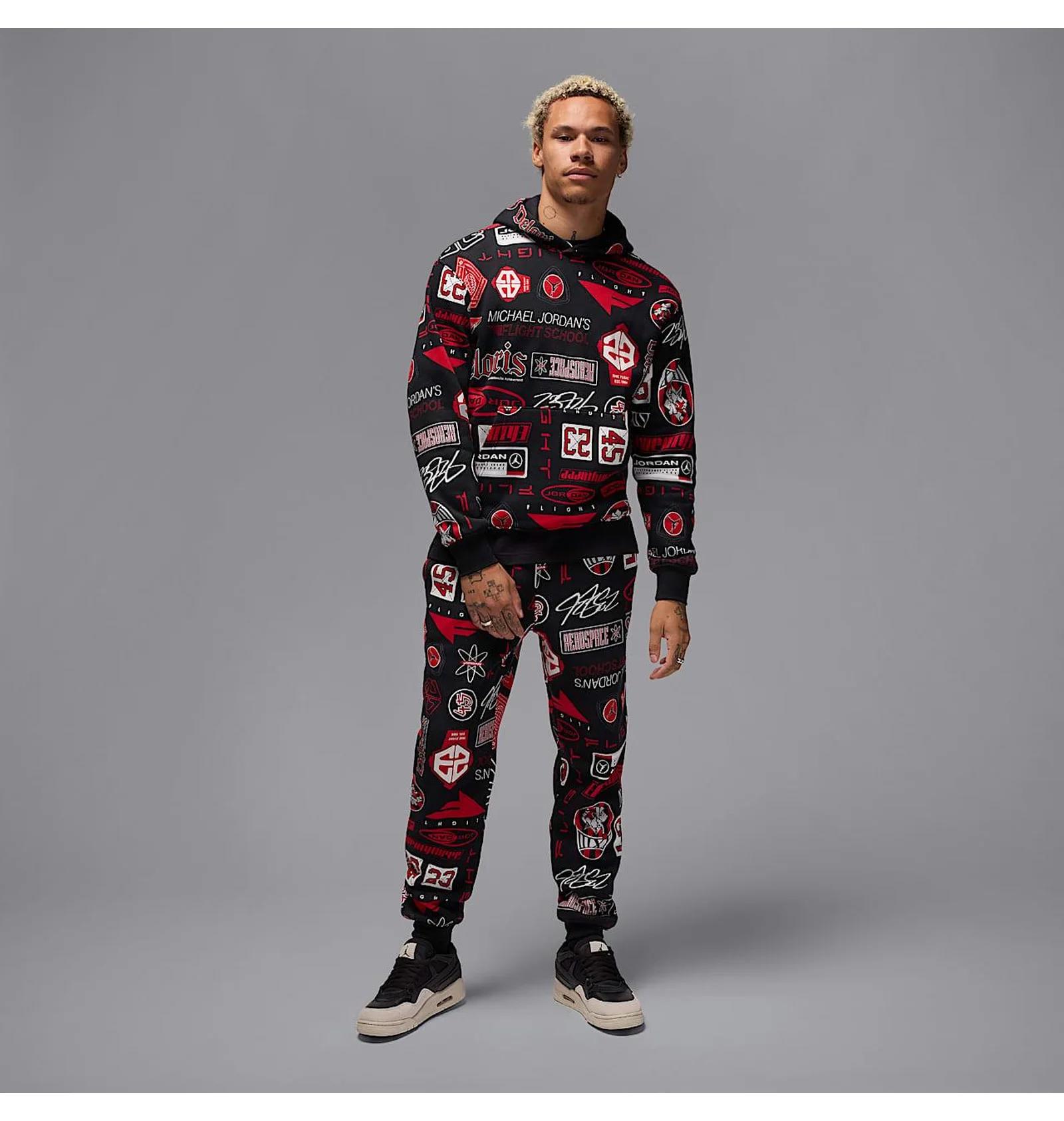 Кофта чоловіча Jordan Essentials Men's Printed Fleece (HM7254-010) — фото 11