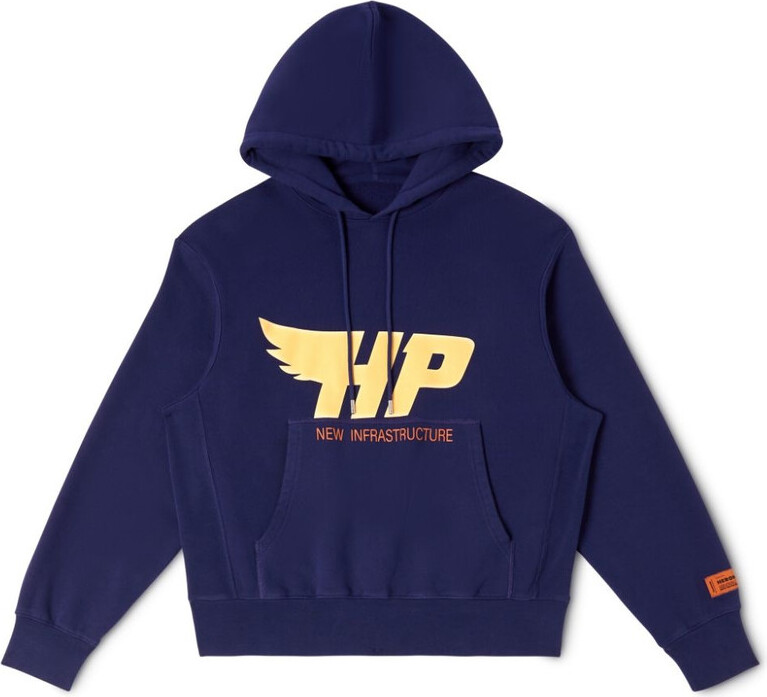 Худі Heron Preston HP Fly Blue Hoodie Heron Preston — фото 2