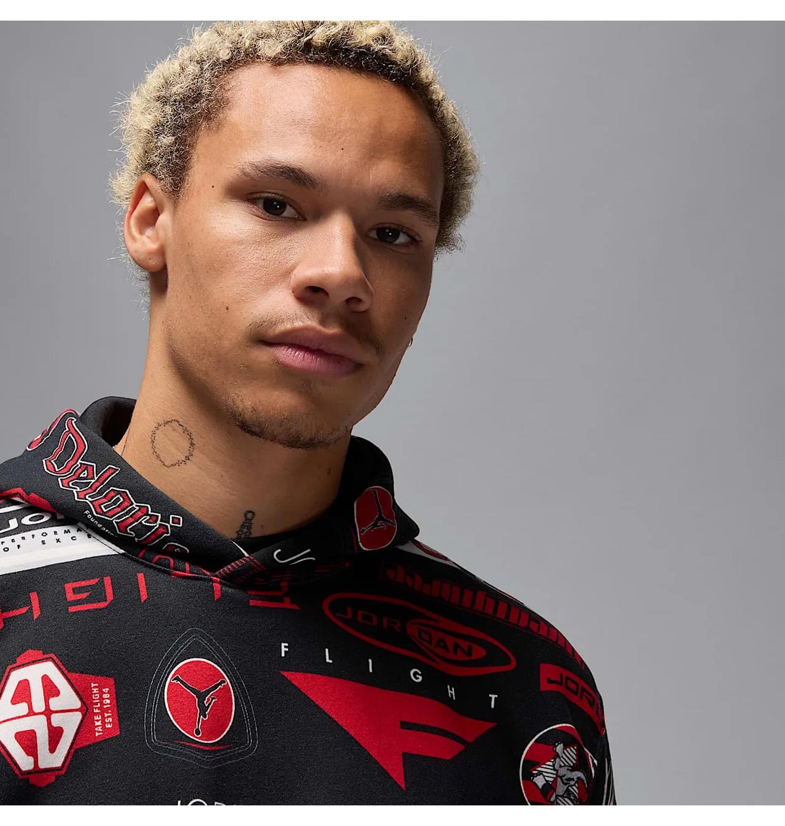 Кофта чоловіча Jordan Essentials Men's Printed Fleece (HM7254-010) — фото 8