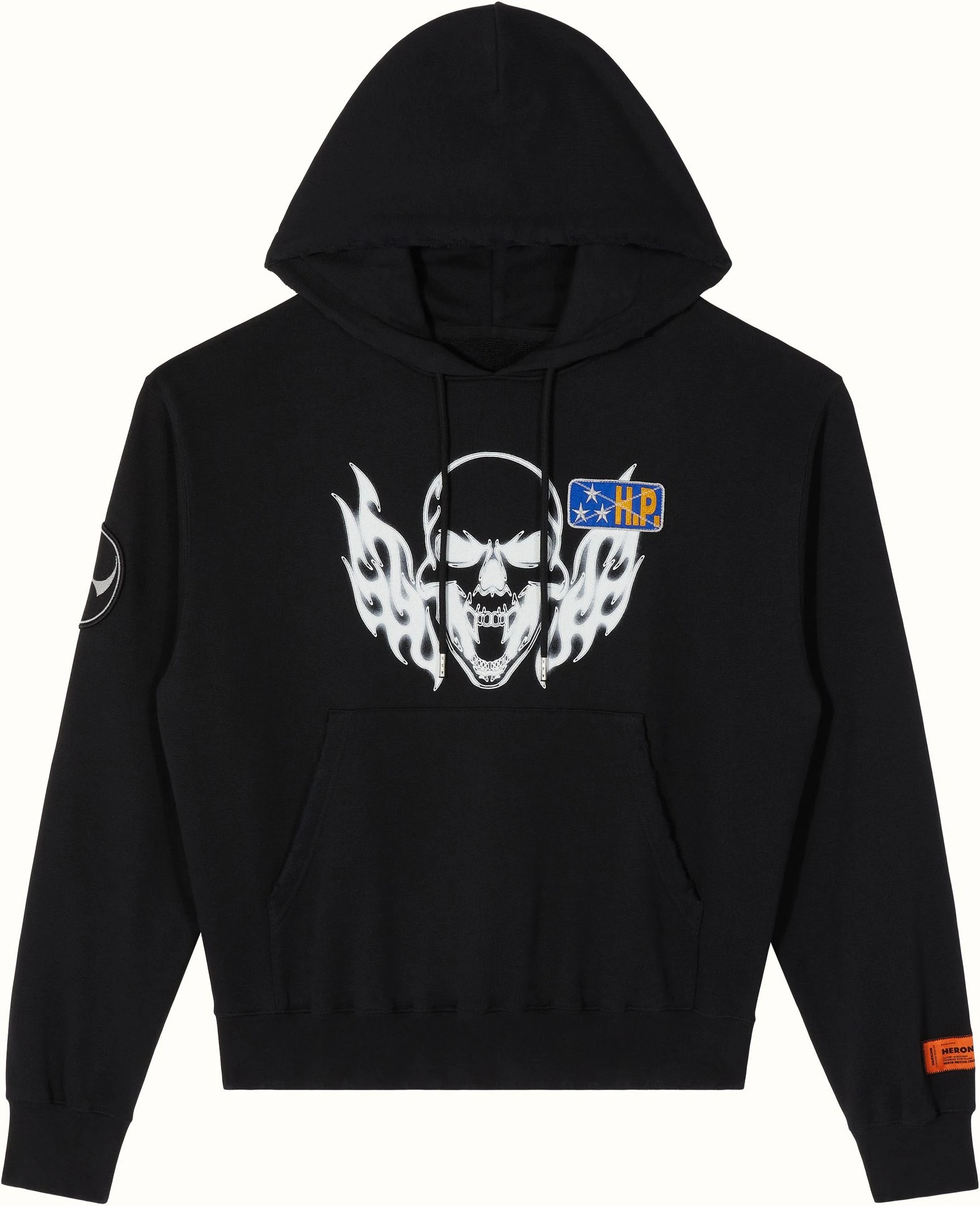 Худі Heron Preston Flaming Skull Crewneck — фото 2