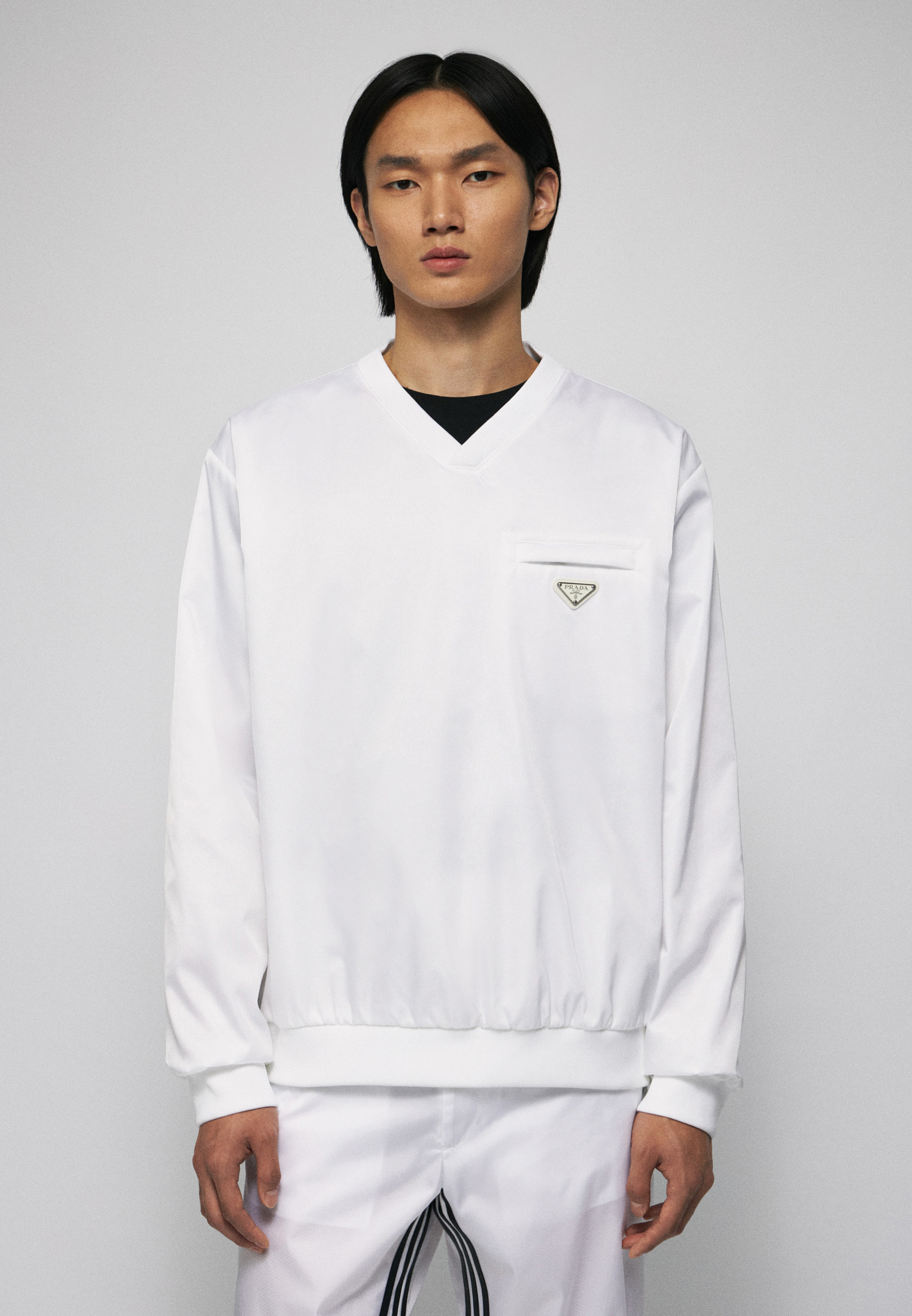 Кофта унісекс Prada X Adidas Prada X Re-Nylon Sweater (HN6510) — фото 1