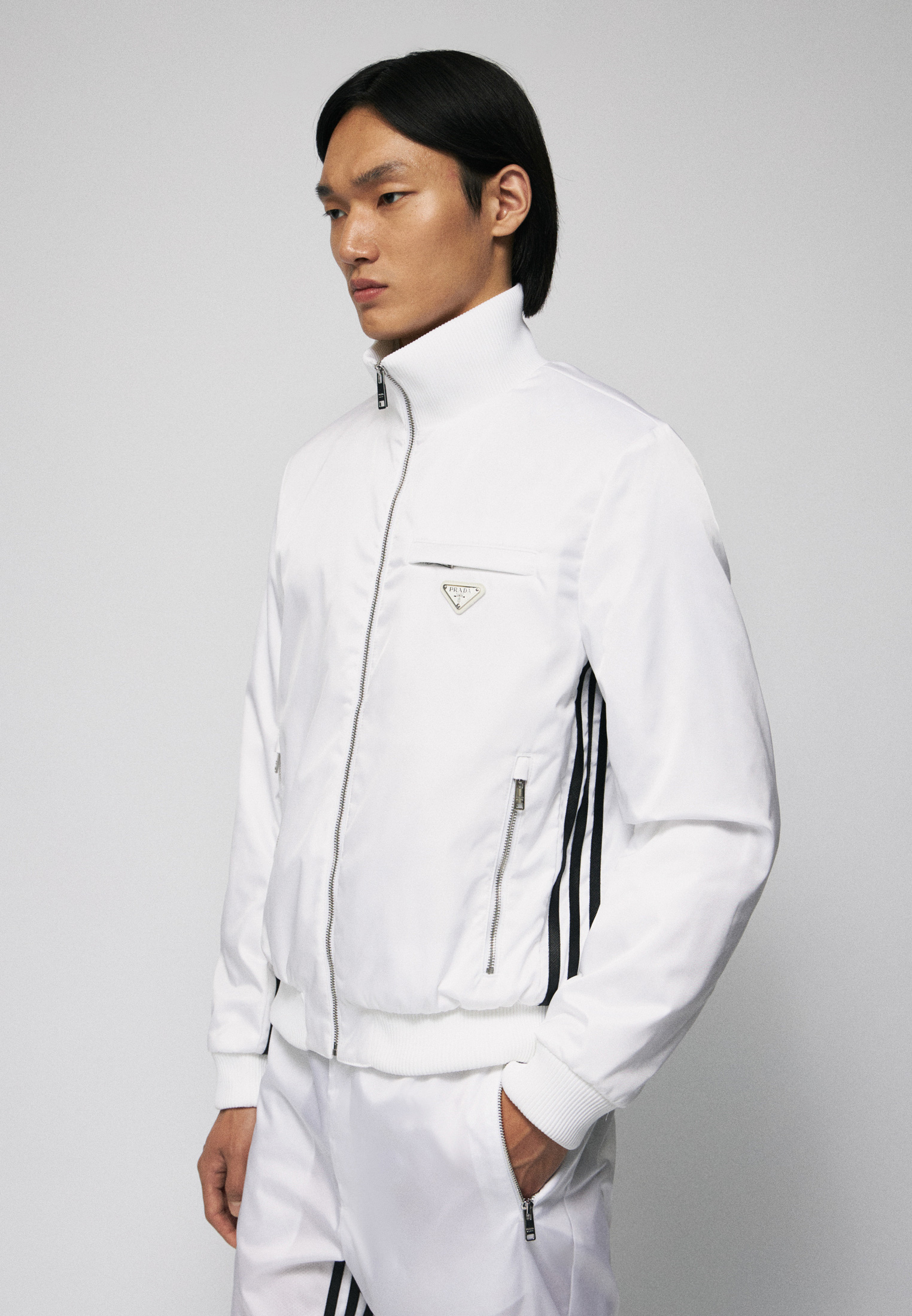 Вітровка чоловіча Prada X Adidas Re-Nylon Track Jacket (HN6506) — фото 1