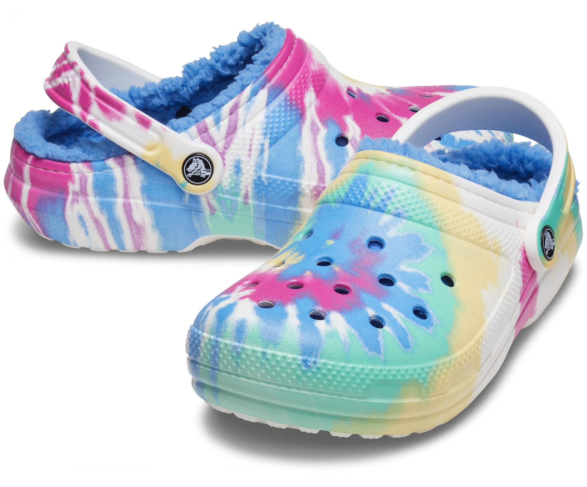 Зручні жіночі клоги Crocs сабо з хутром теплі 27, 41-42, m8/w10 — фото 1