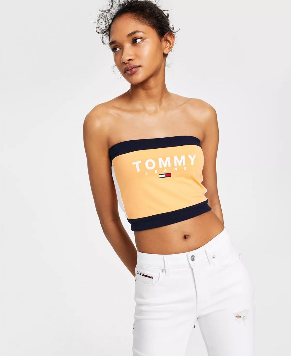 Жіночий топ Tommy Hilfiger топ-бандо Tommy Jeans 1159766051 — фото 1