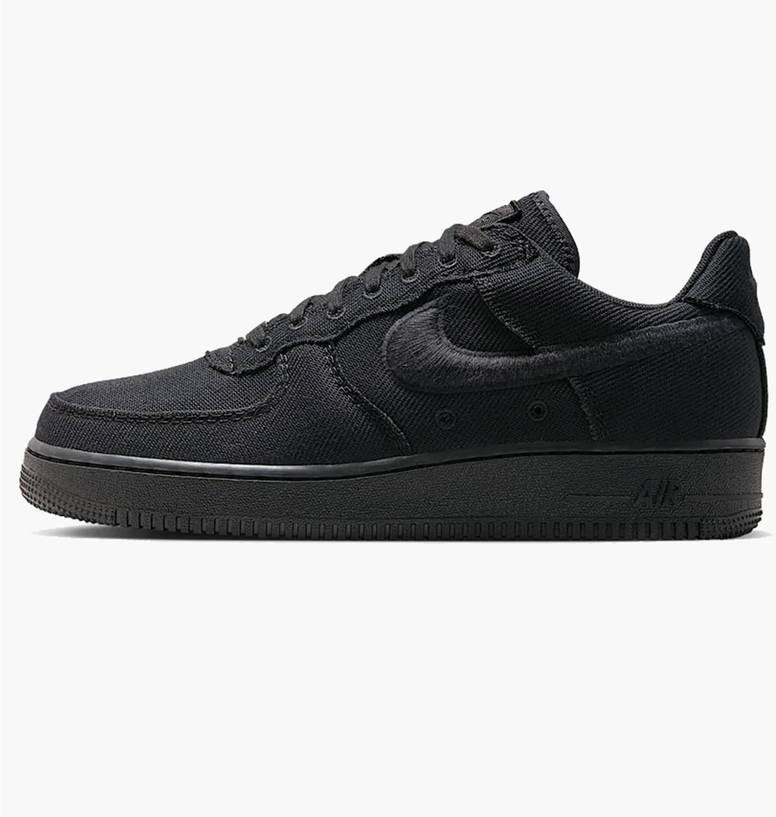 Кросівки чоловічі Nike Air Force 1 Low Canvas Black (HV1204-002) — фото 1