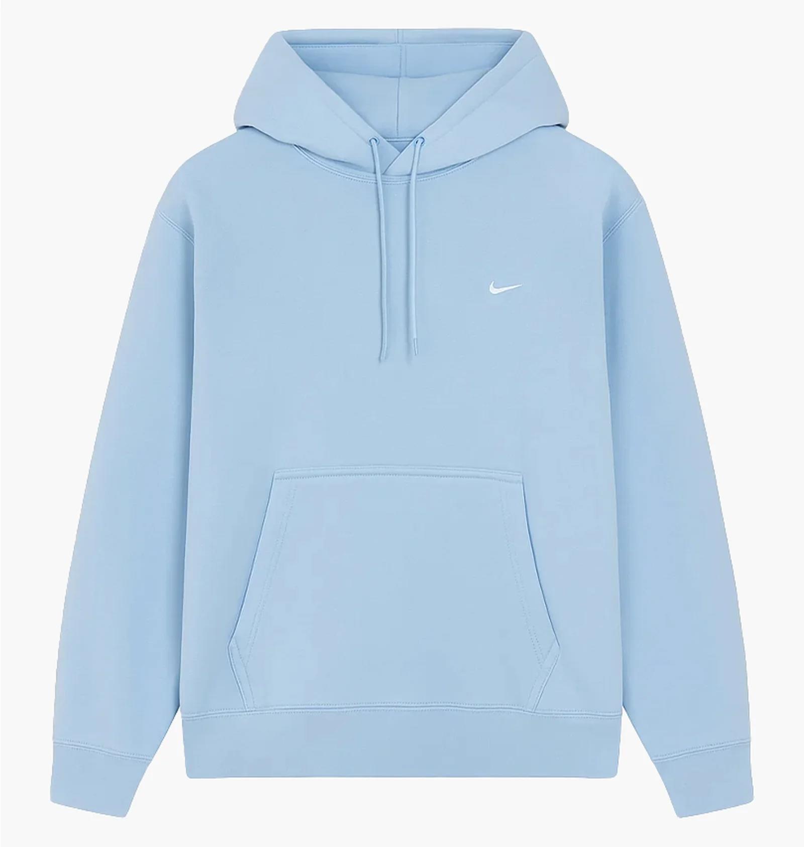 Кофта чоловіча Nike Solo Swoosh Light Blue (HV1082-441) — фото 1