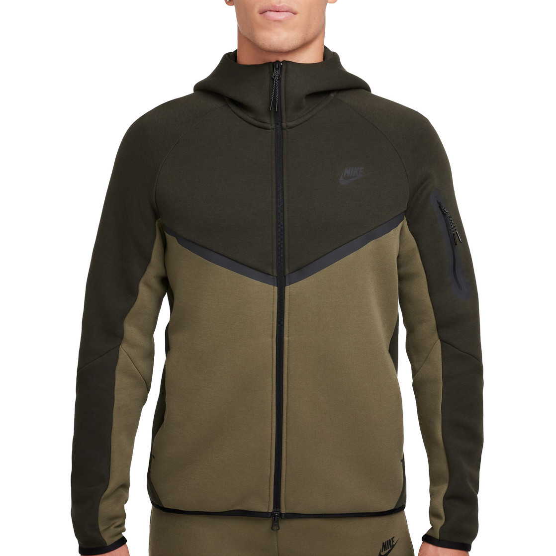 Оливковий костюм Nike Windrunner Tech — фото 3