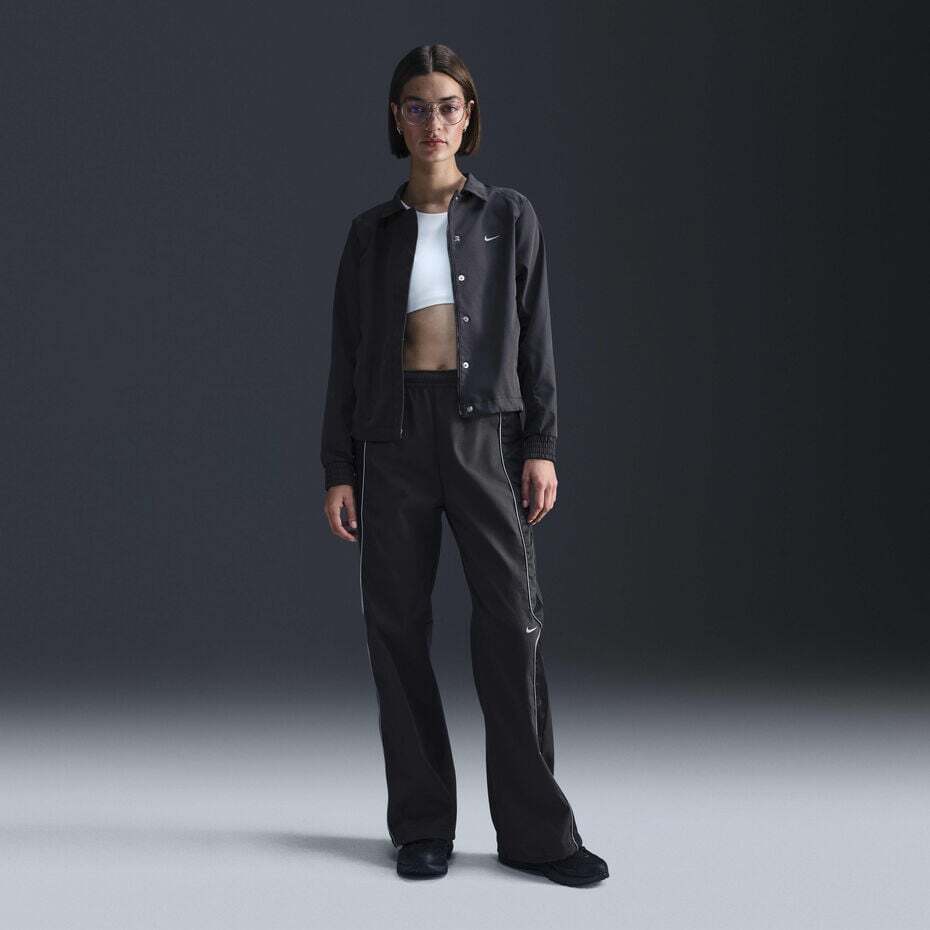 Штани жіночі Nike Sportswear  Woven Pants Black — фото 2
