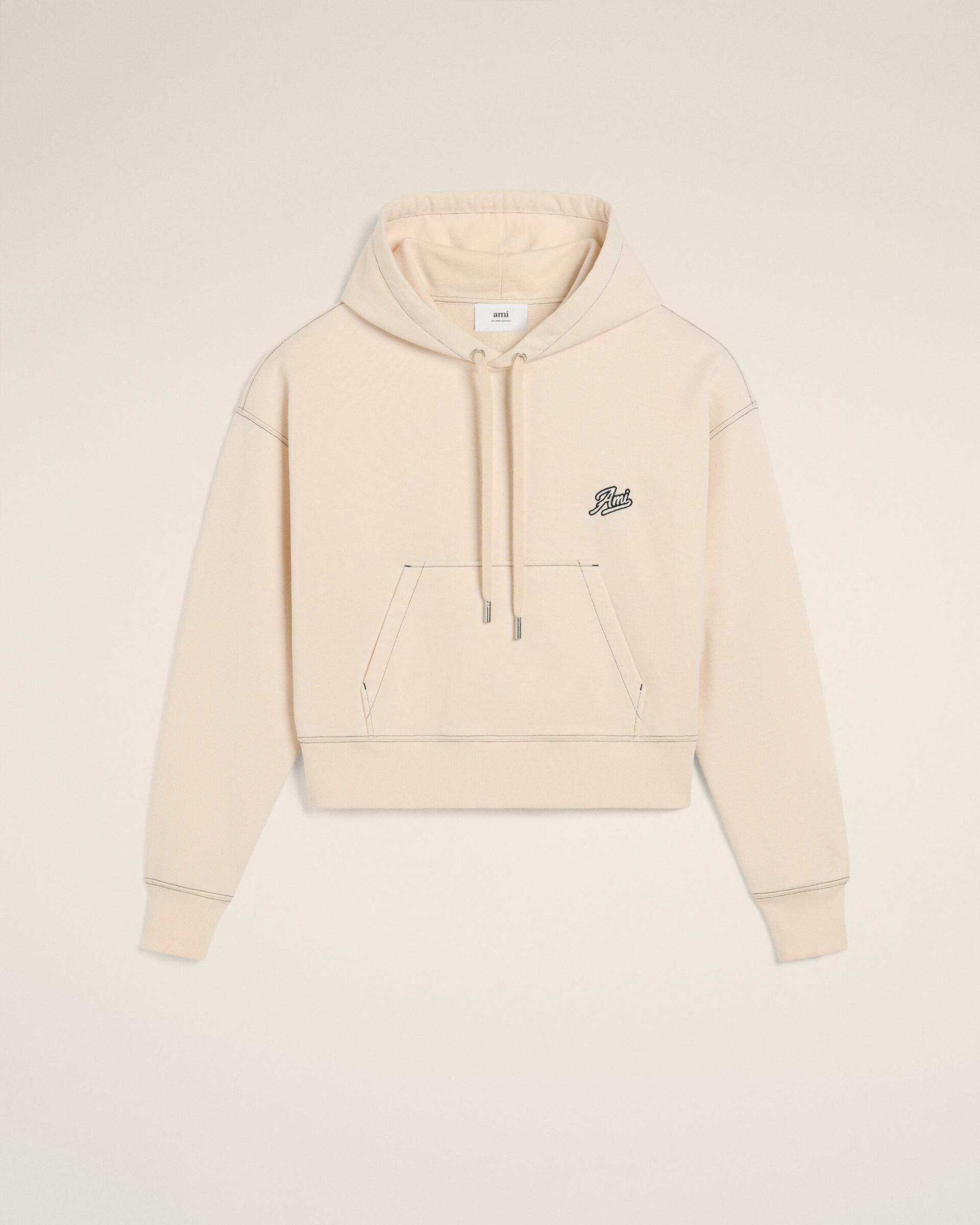 Ami Alexandre Mattiussi Logoed Hoodie — фото 2