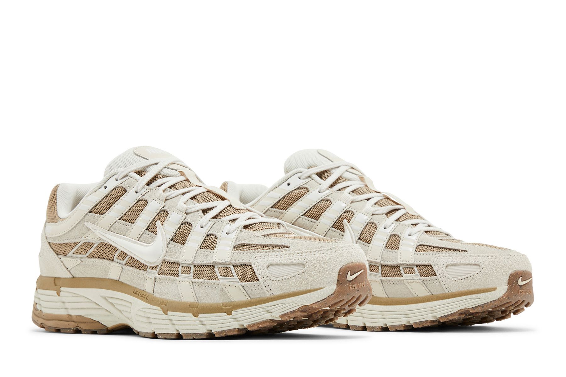 Кросівки чоловічі Nike P-6000 "Light Orewood Brown/Khaki/Sesame/Phantom" (HV2528-100) — фото 6