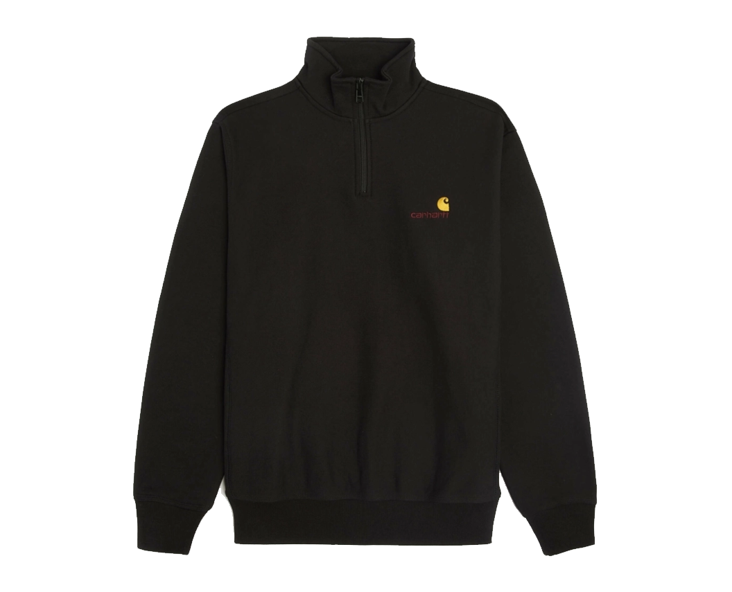 Худі Carhartt WIP Half Zip American Script Sweat — фото 1