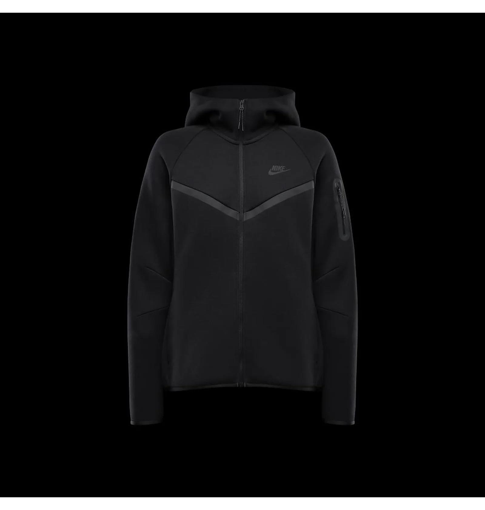 Кофта жіночі Nike W Nsw Tch Flc Wr Fz Hdy 2 (HV6747-010) — фото 8