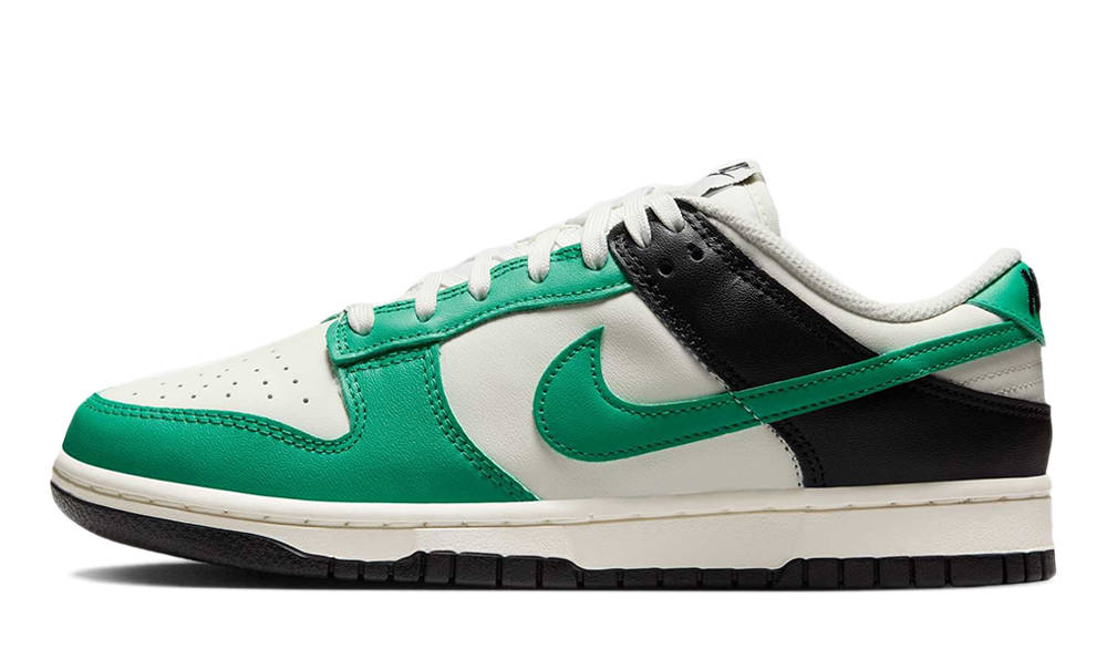 Кросівки унісекс Nike Dunk Low White/Green (IB4363-133) — фото 1