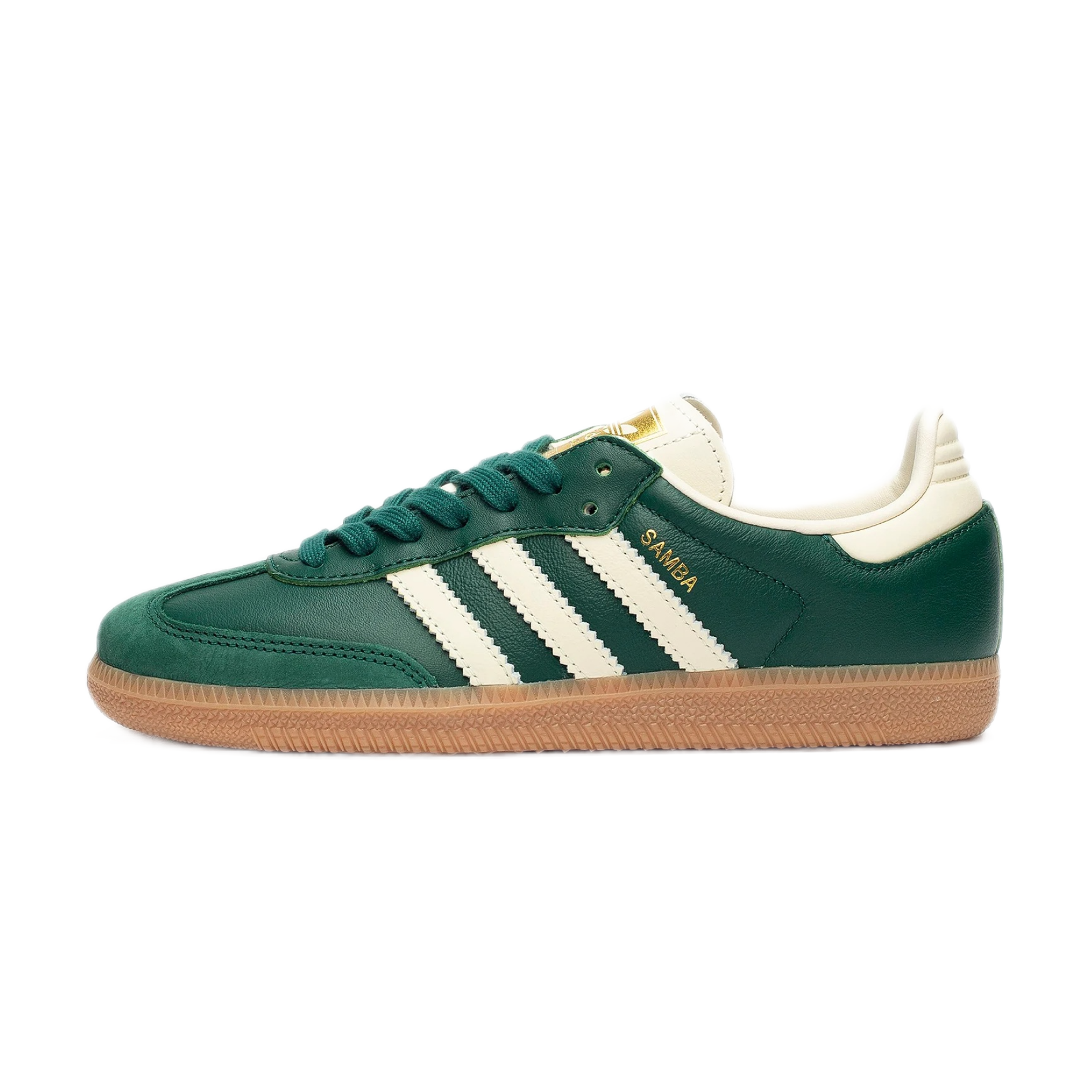 Кросівки жіночі Adidas Samba OG Collegiate Green Cream — фото 1