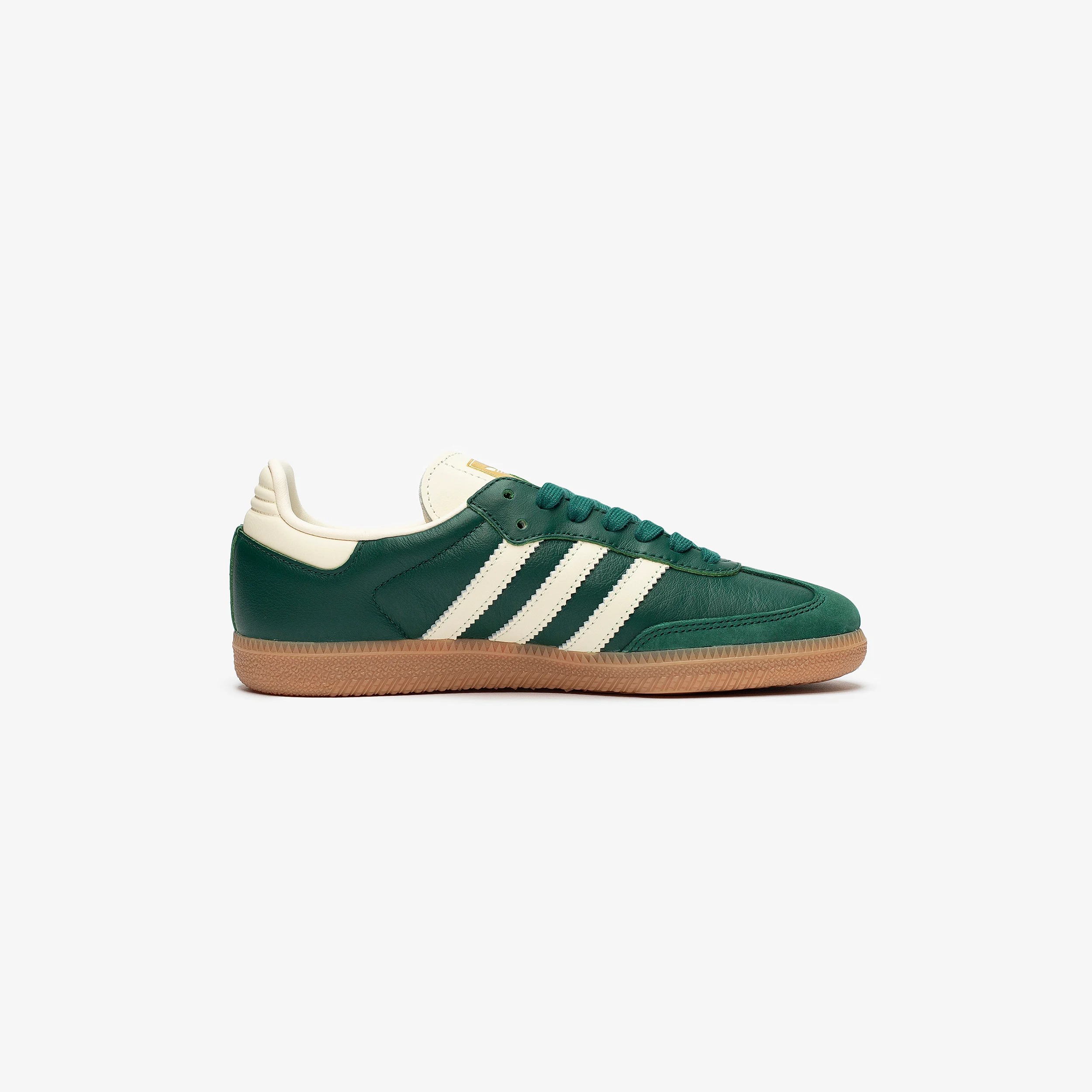 Кросівки жіночі Adidas Samba OG Collegiate Green Cream — фото 3